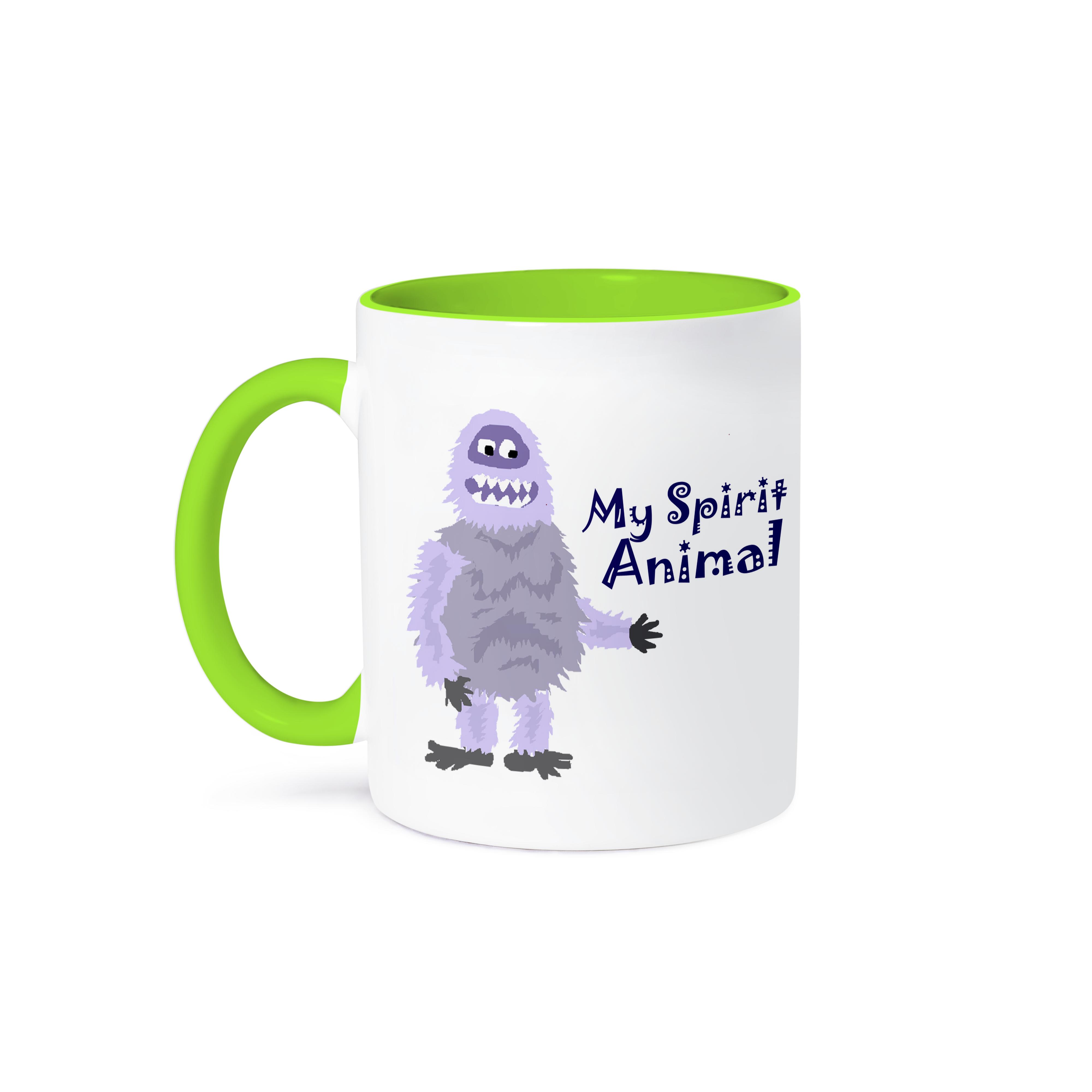 3dRose, Funny Abominable Snowman is My Sprit Animal, Mug - Picture 79 of 99