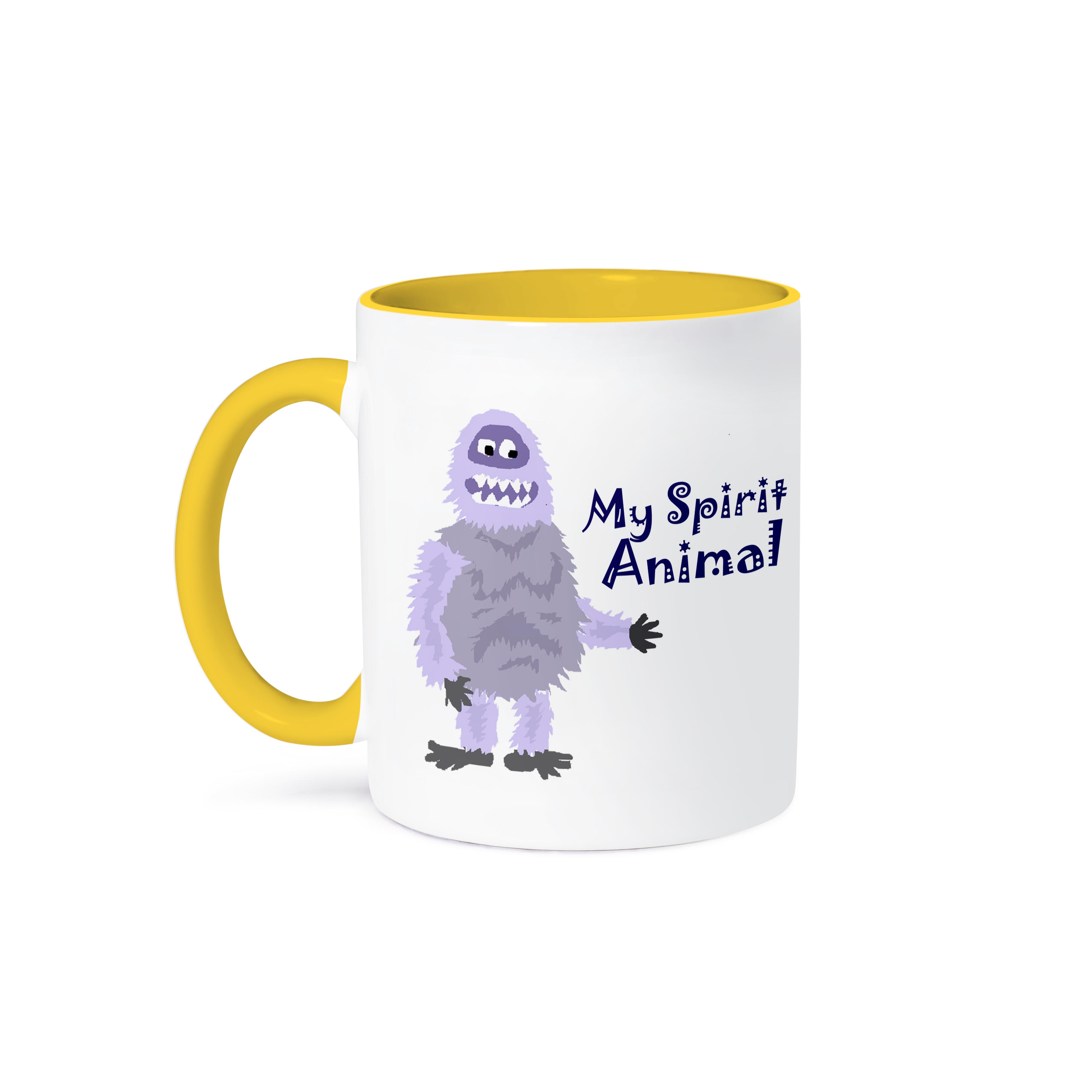 3dRose, Funny Abominable Snowman is My Sprit Animal, Mug - Picture 36 of 99