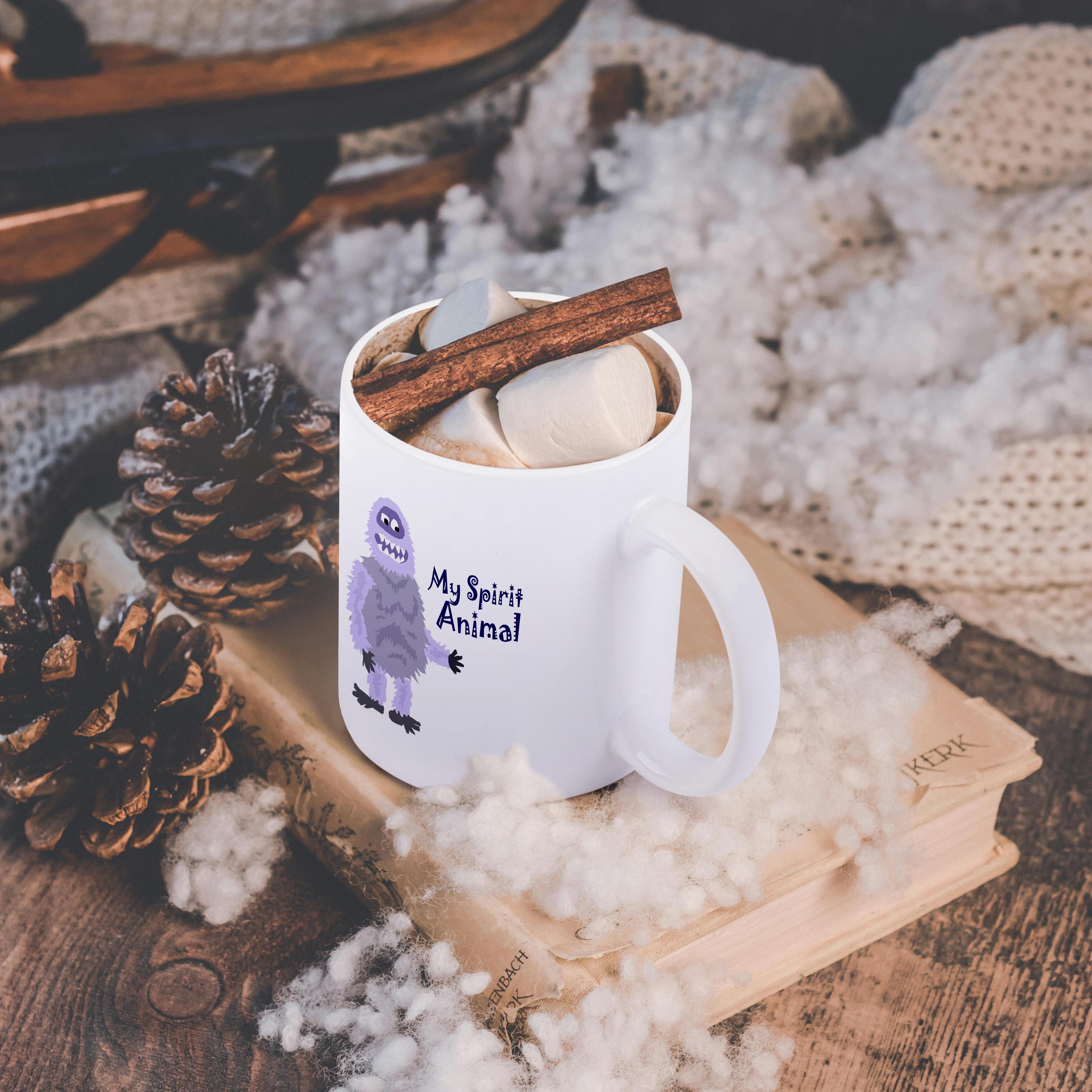 3dRose, Funny Abominable Snowman is My Sprit Animal, Mug - Picture 33 of 99