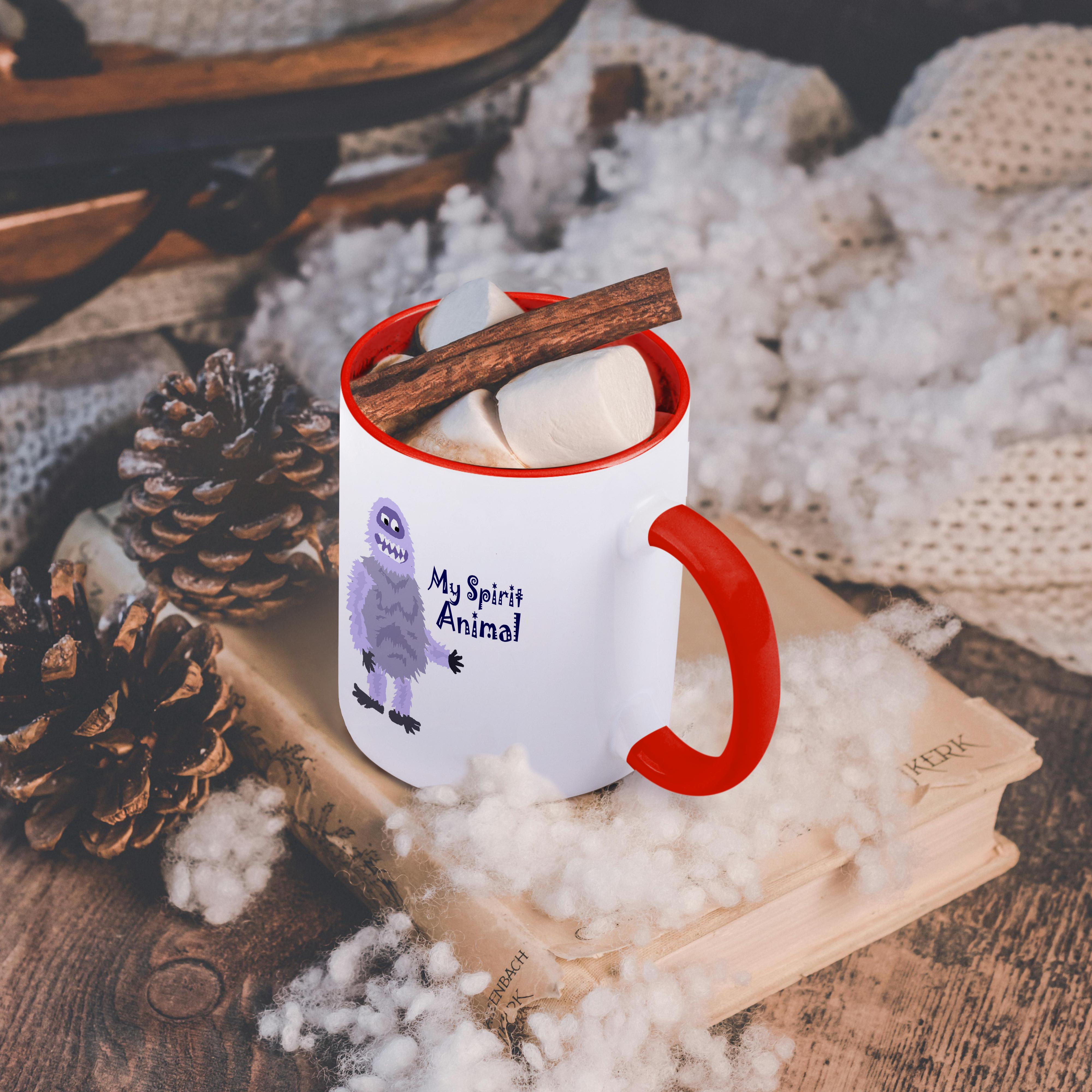 3dRose, Funny Abominable Snowman is My Sprit Animal, Mug - Picture 12 of 99