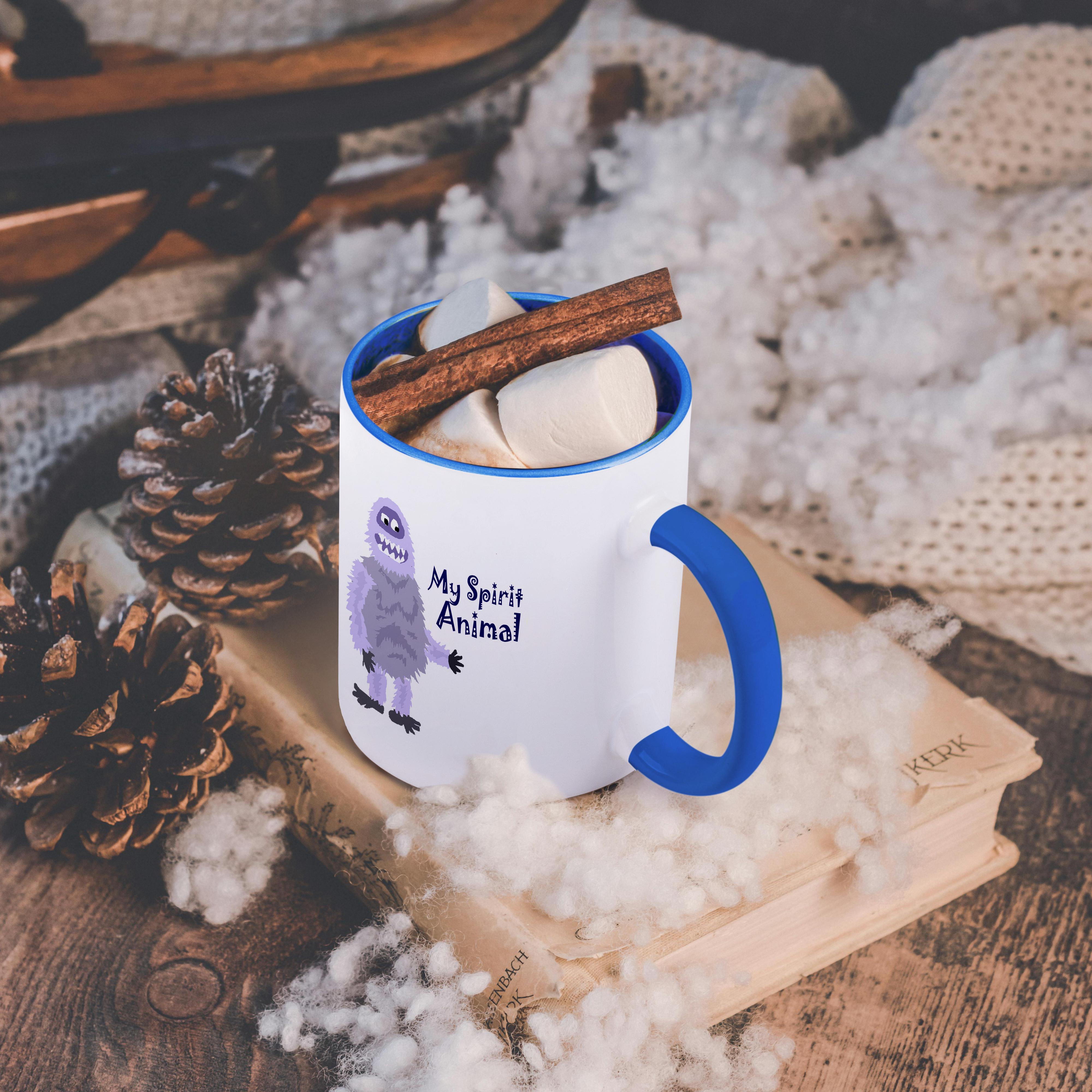 3dRose, Funny Abominable Snowman is My Sprit Animal, Mug - Picture 54 of 99