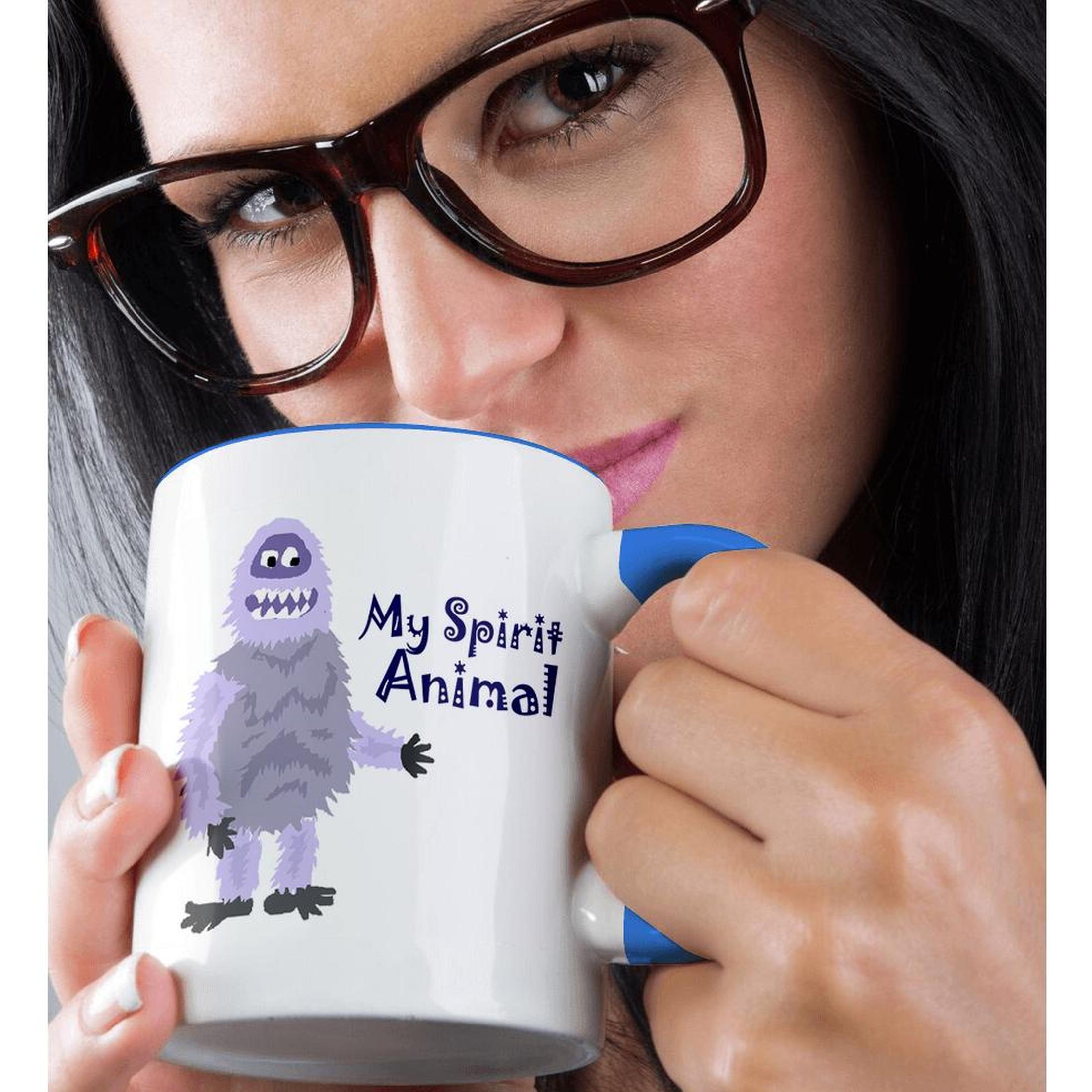 3dRose, Funny Abominable Snowman is My Sprit Animal, Mug - Picture 51 of 99