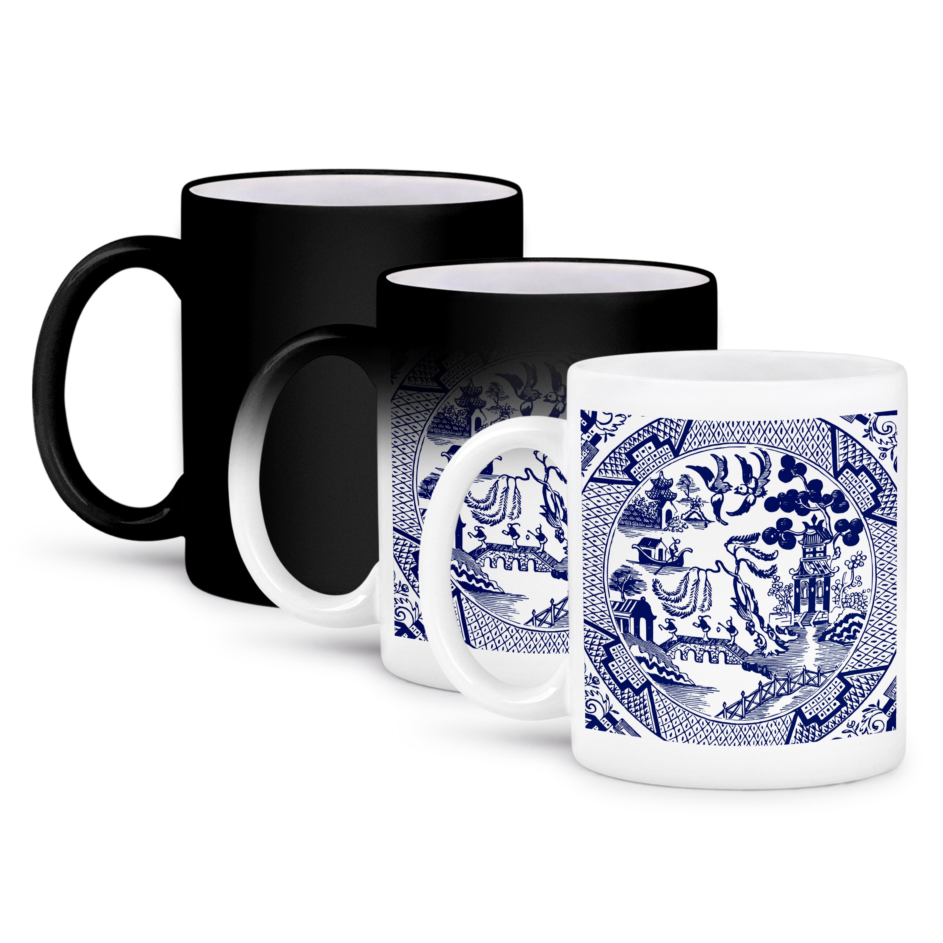 3dRose, Willow Pattern Detail in Blue and White, Mug - Picture 57 of 99