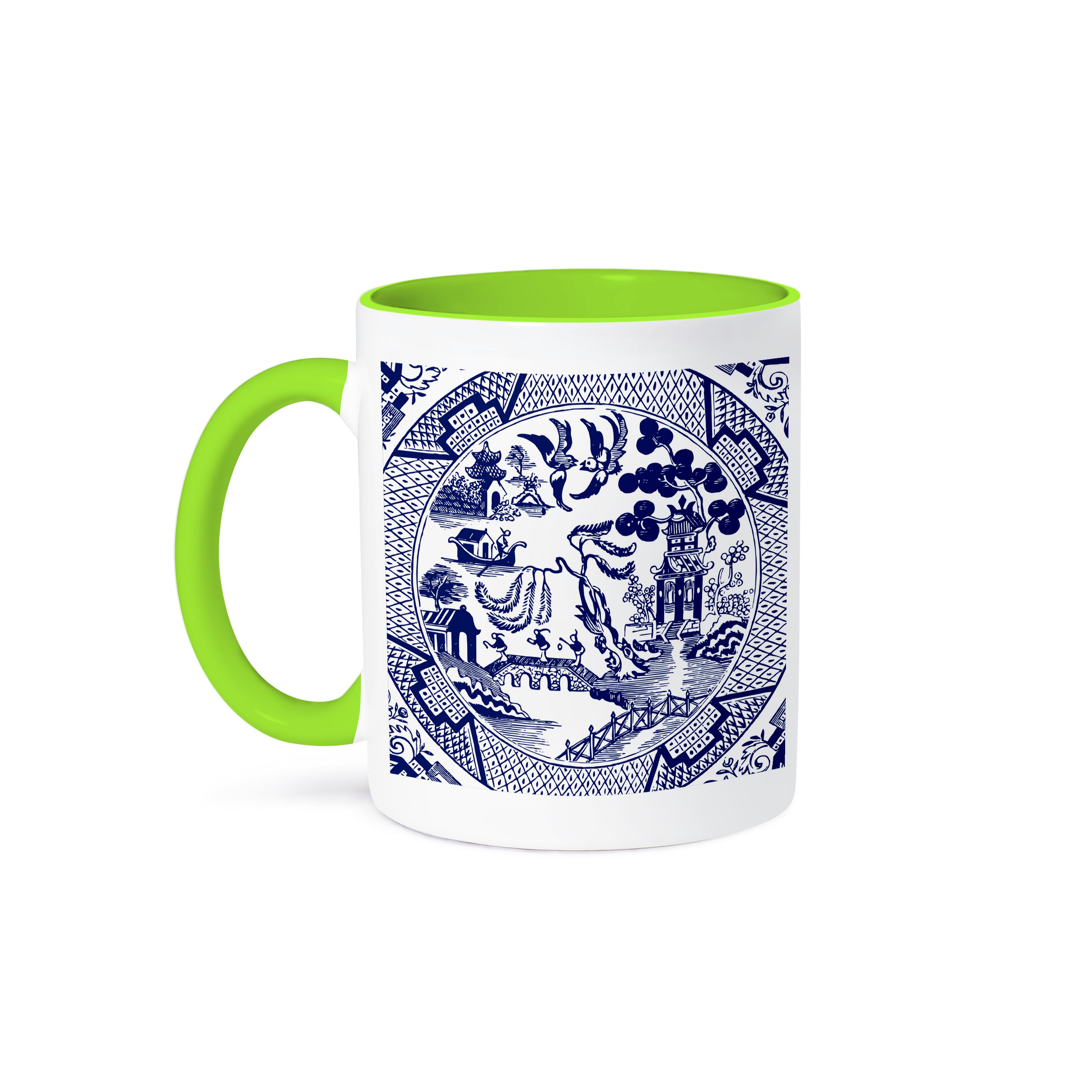3dRose, Willow Pattern Detail in Blue and White, Mug - Picture 79 of 99