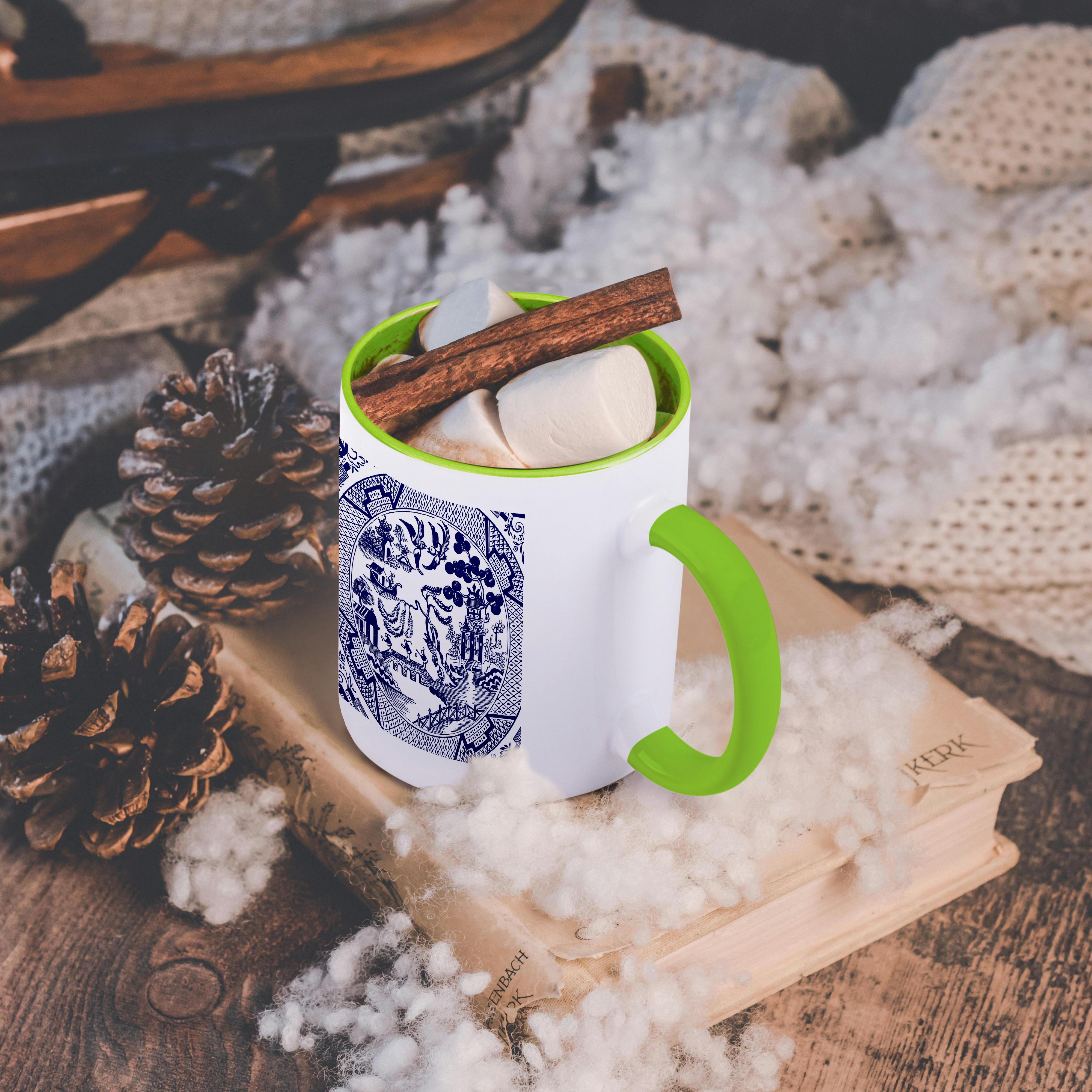 3dRose, Willow Pattern Detail in Blue and White, Mug - Picture 83 of 99