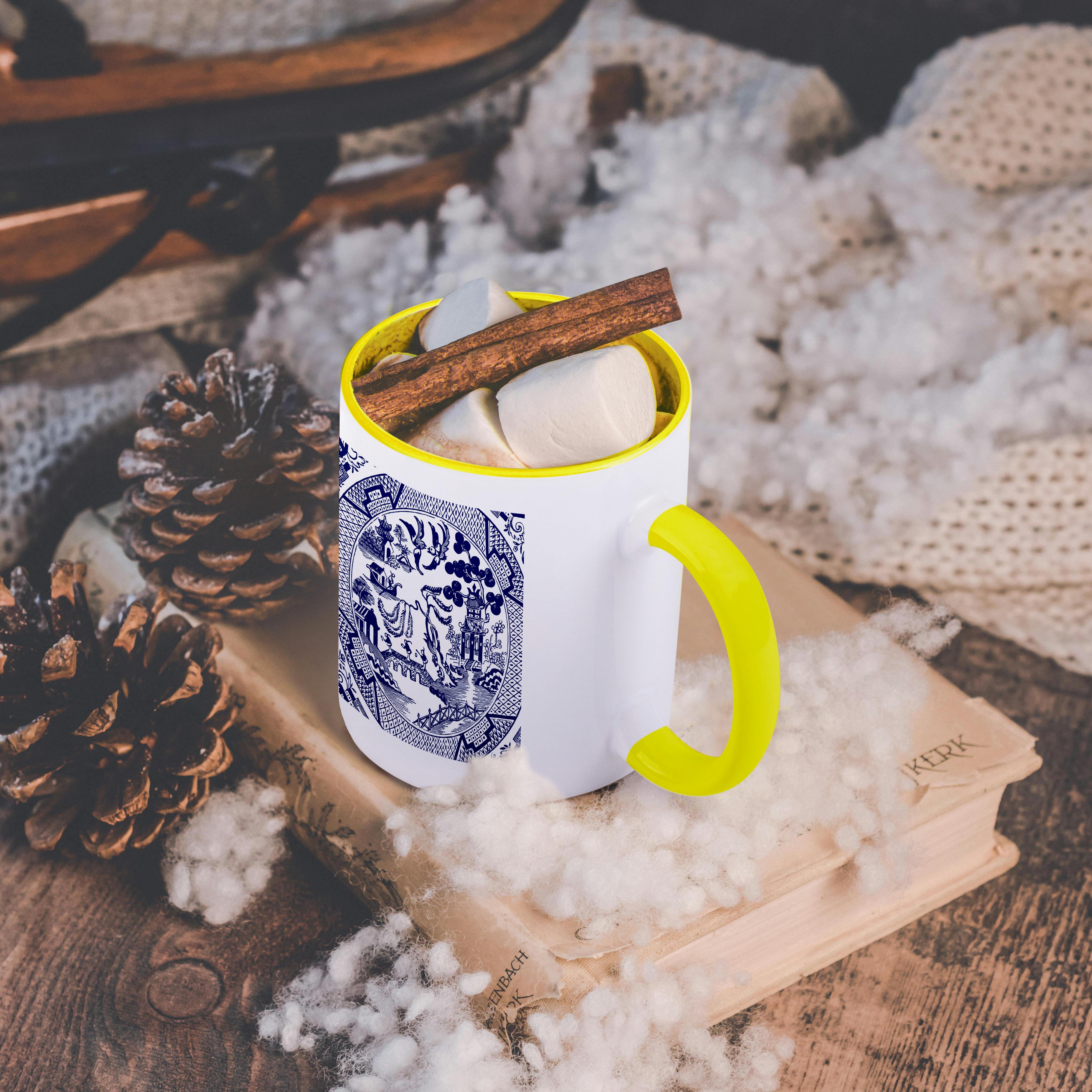 3dRose, Willow Pattern Detail in Blue and White, Mug - Picture 40 of 99