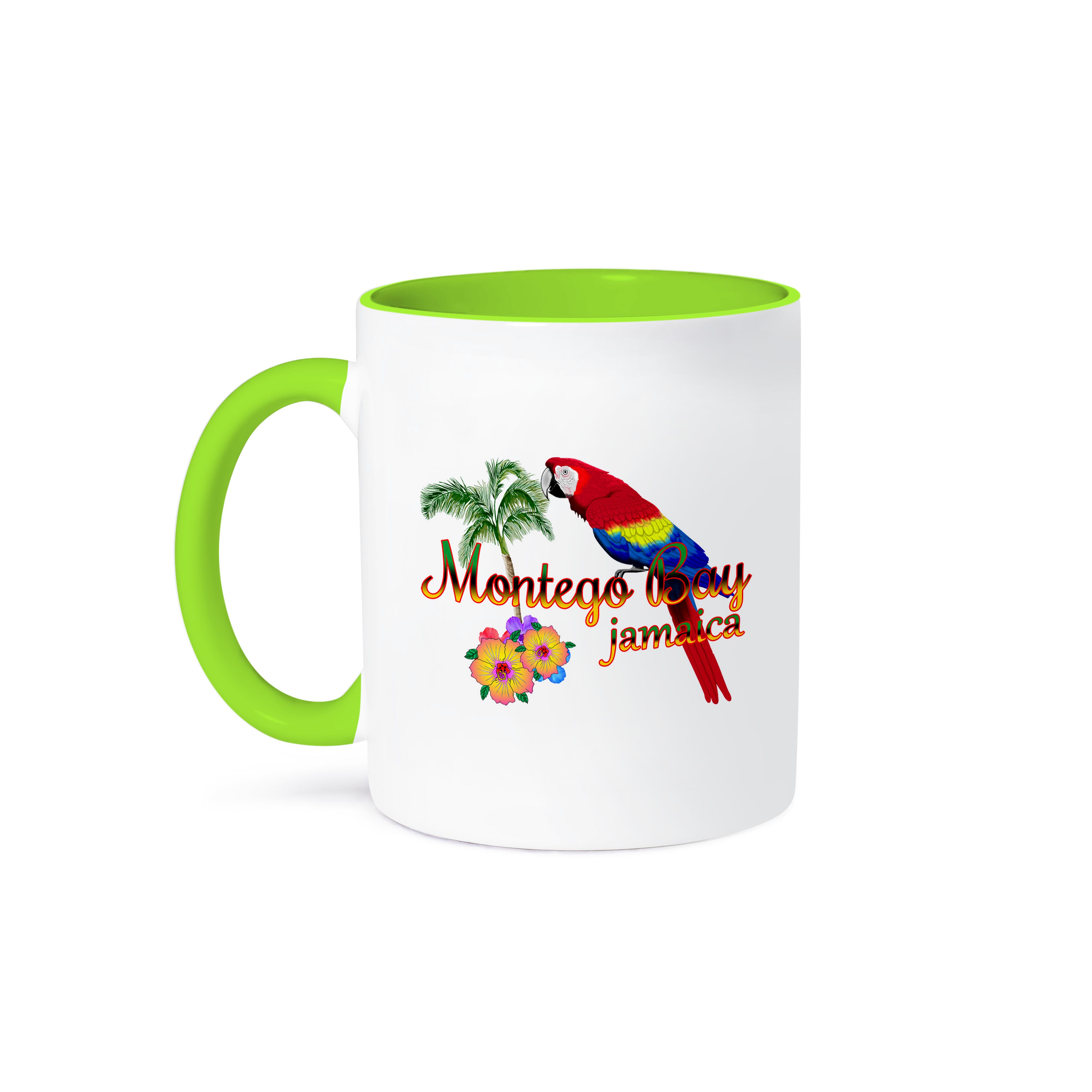 3dRose, Island souvenir in Jamaican colors for Montego Bay, Jamaica., Mug - Imagen 36 de 99