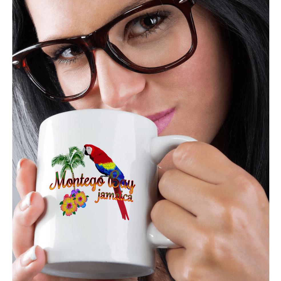 3dRose, Island souvenir in Jamaican colors for Montego Bay, Jamaica., Mug - Imagen 16 de 99