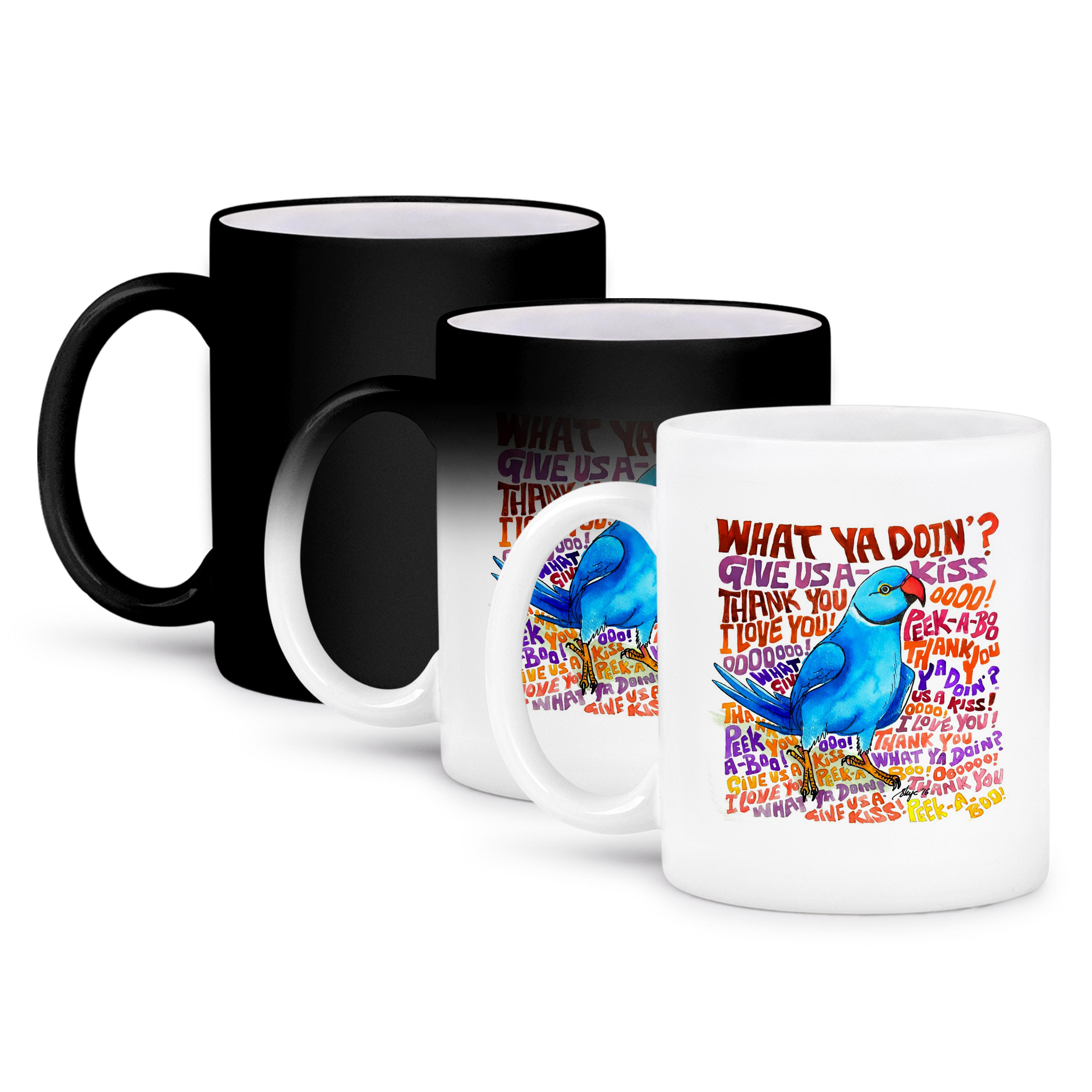 3dRose, What cha doin Indian Ringneck Sayings, Mug - Bild 57 von 99