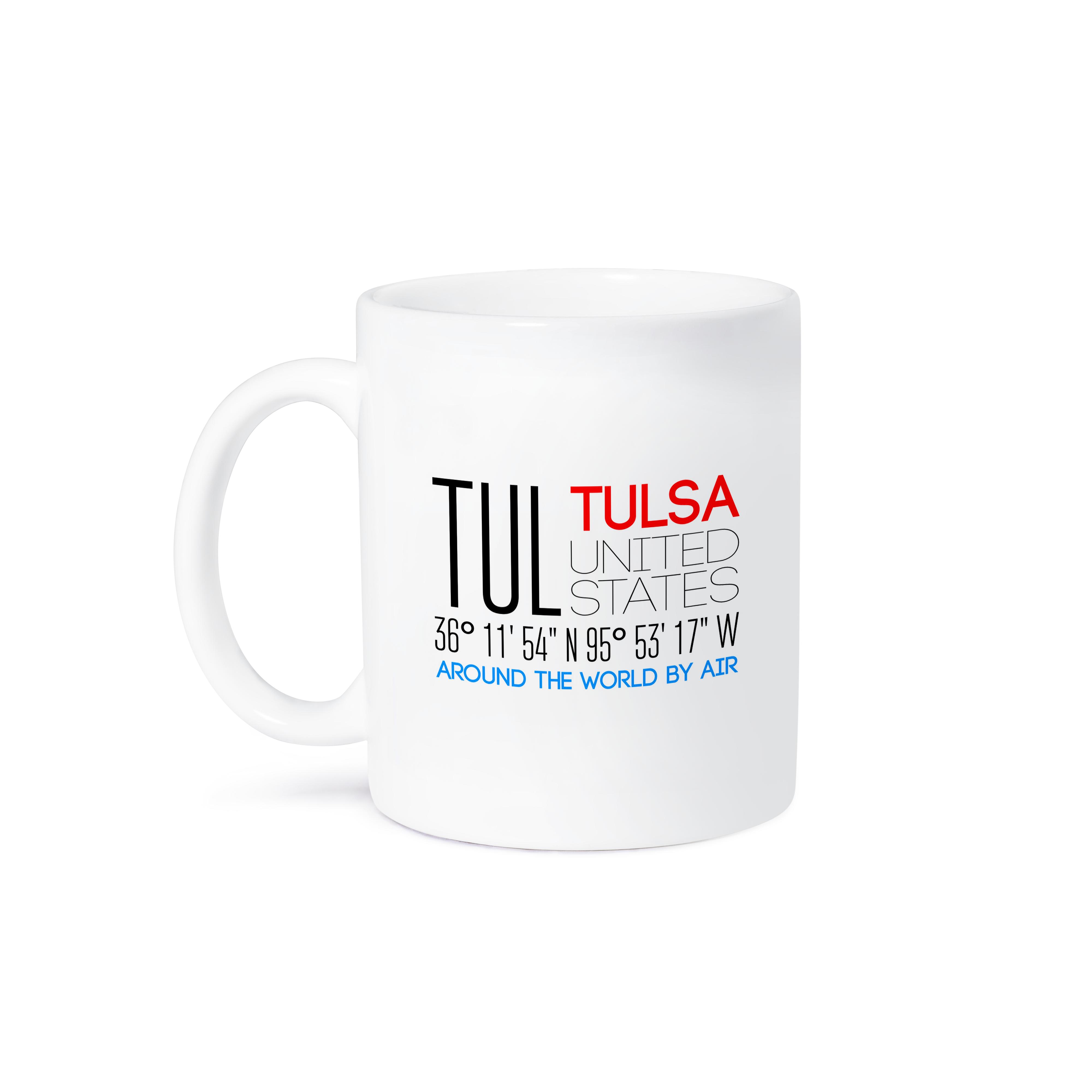 3dRose, International Airport Code TUL, Tulsa, Oklahoma, USA, Tasse - Bild 29 von 99