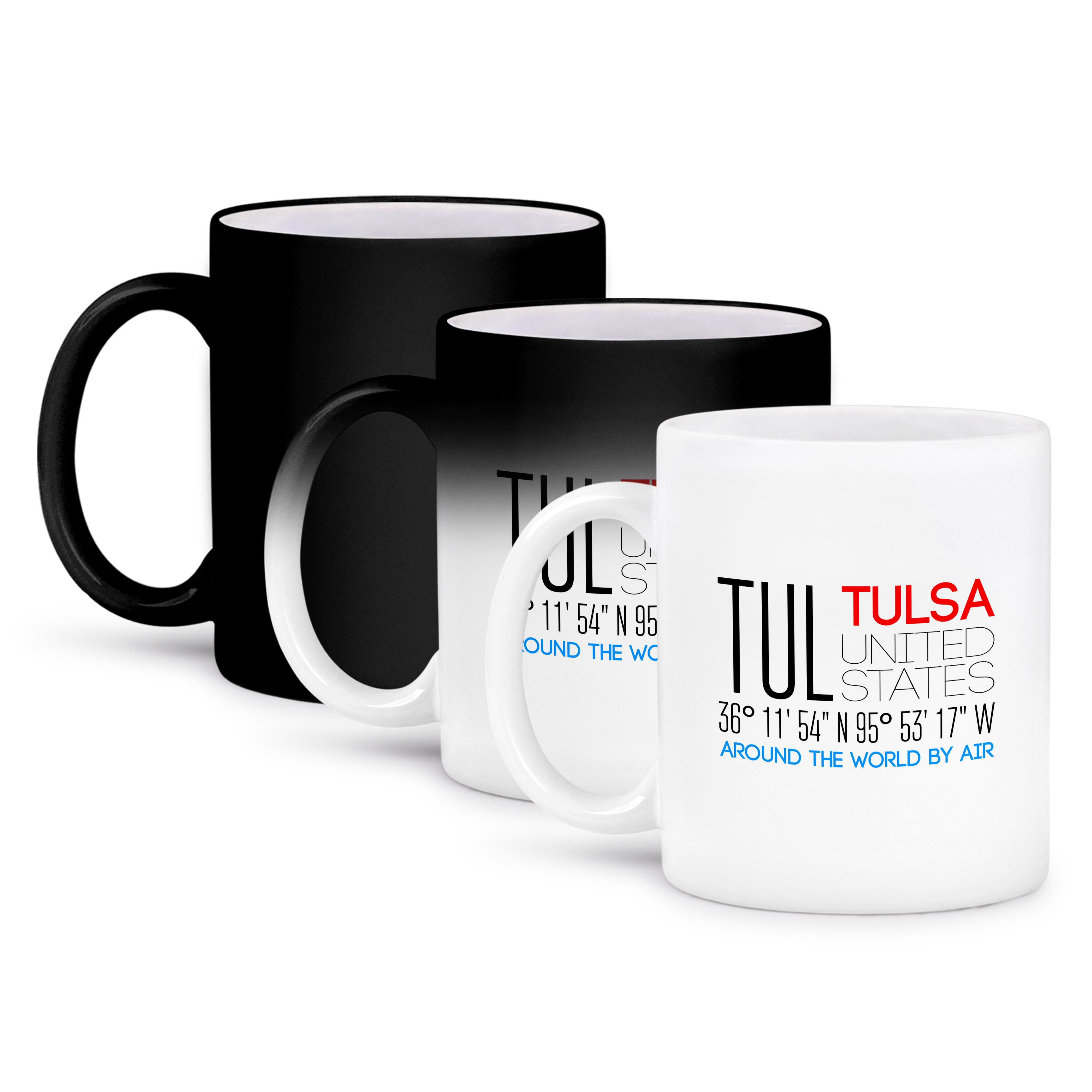 3dRose, International Airport Code TUL, Tulsa, Oklahoma, USA, Tasse - Bild 57 von 99