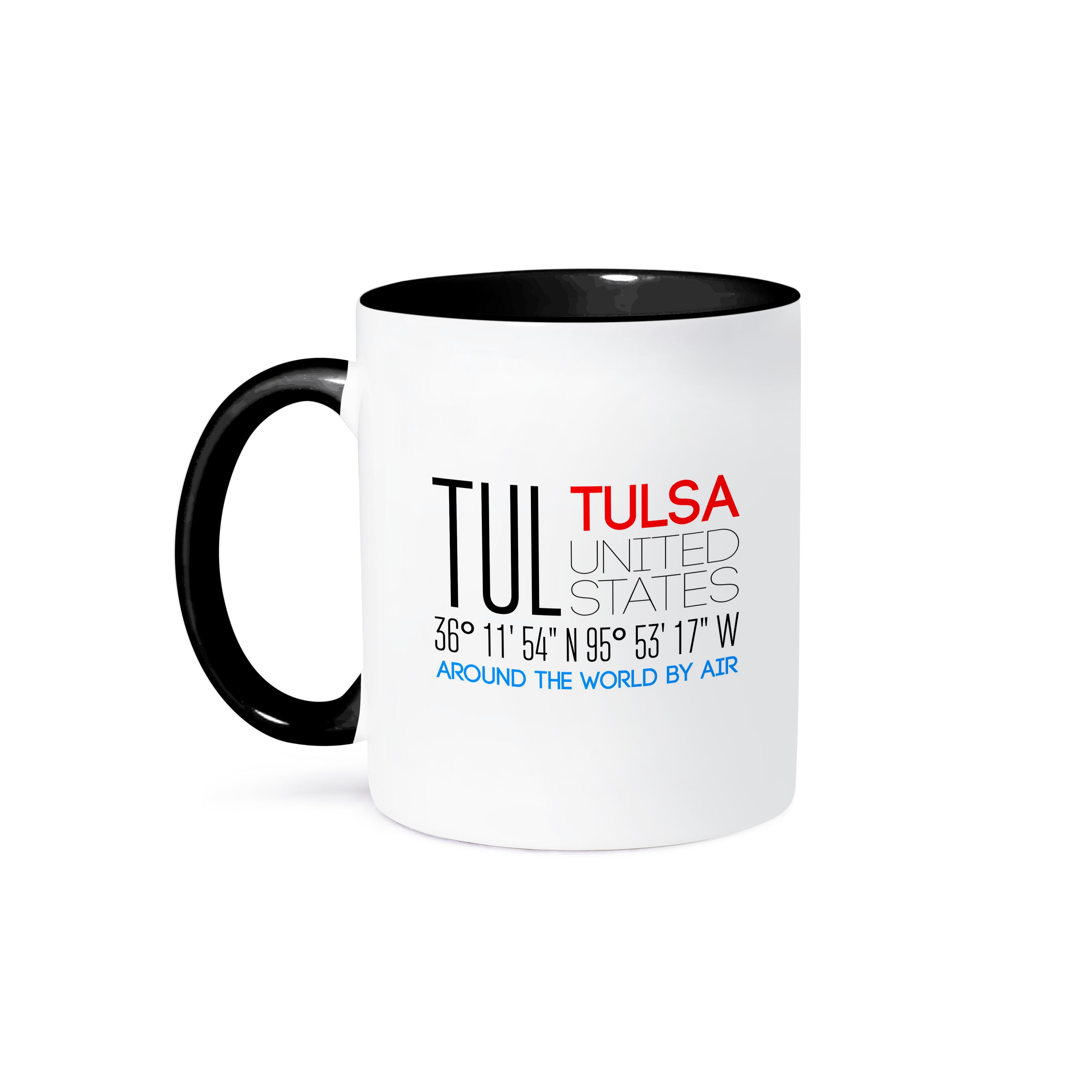 3dRose, International Airport Code TUL, Tulsa, Oklahoma, USA, Tasse - Bild 15 von 99