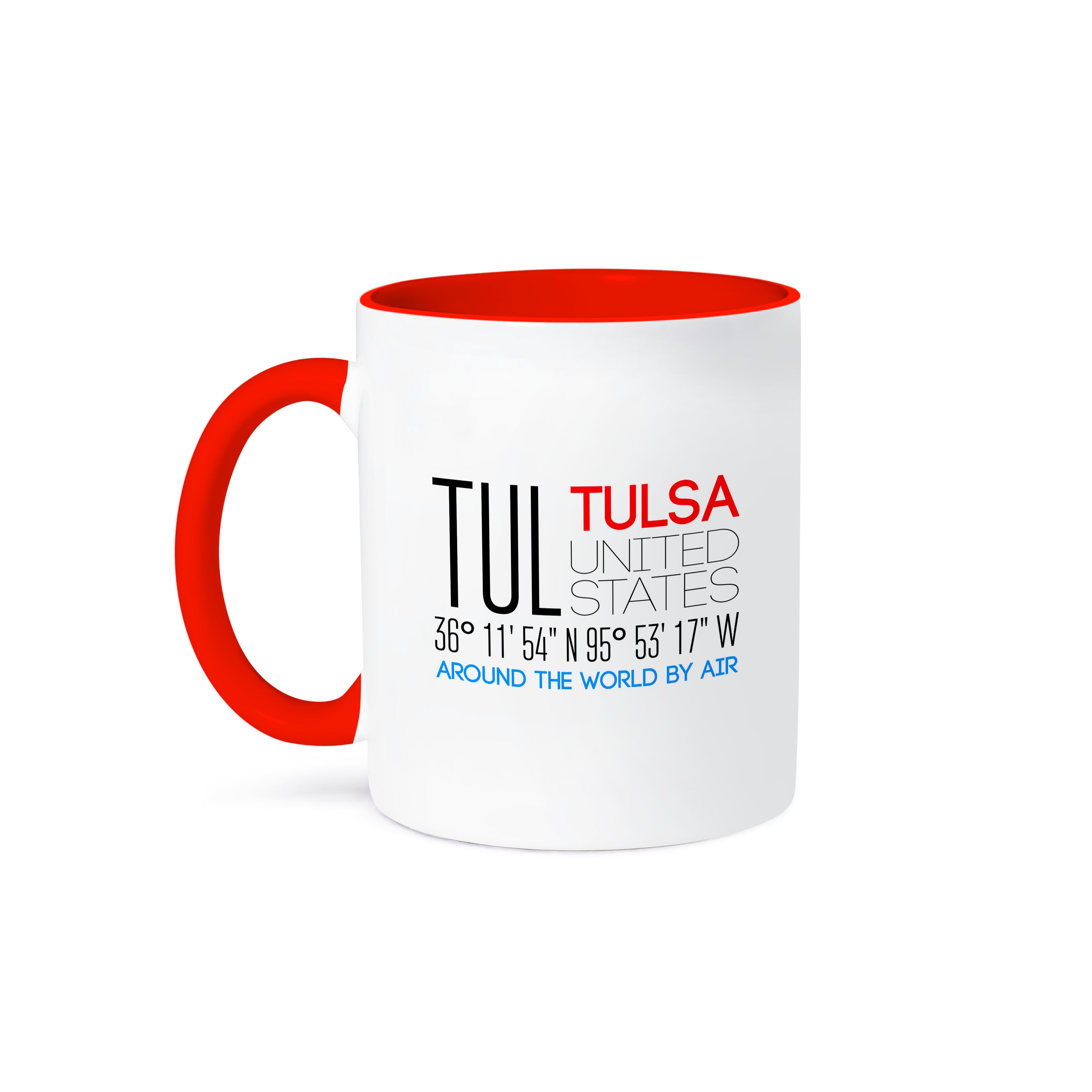 3dRose, International Airport Code TUL, Tulsa, Oklahoma, USA, Tasse - Bild 8 von 99