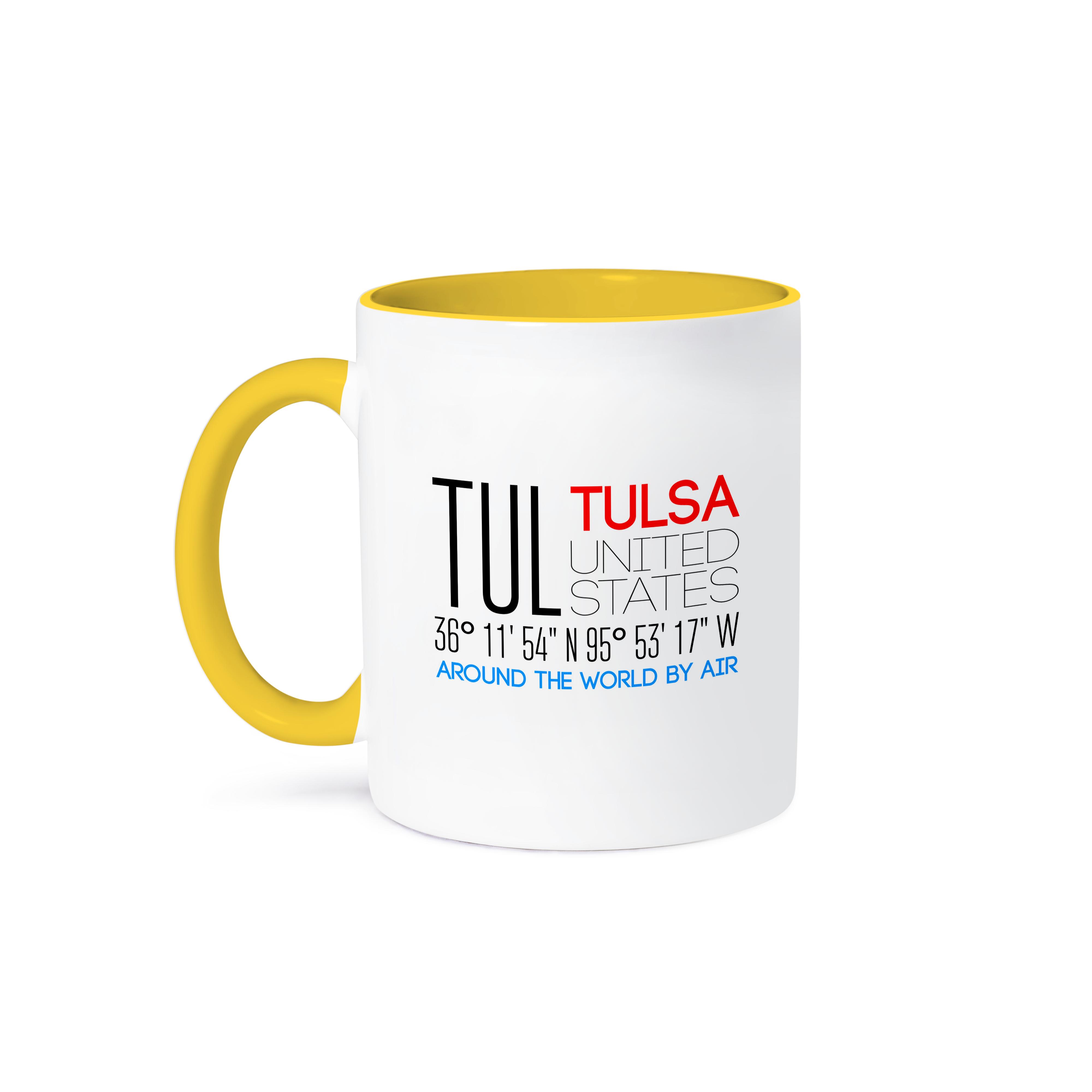 3dRose, International Airport Code TUL, Tulsa, Oklahoma, USA, Tasse - Bild 36 von 99
