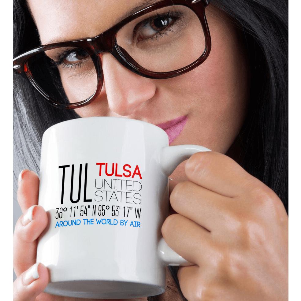 3dRose, International Airport Code TUL, Tulsa, Oklahoma, USA, Tasse - Bild 30 von 99