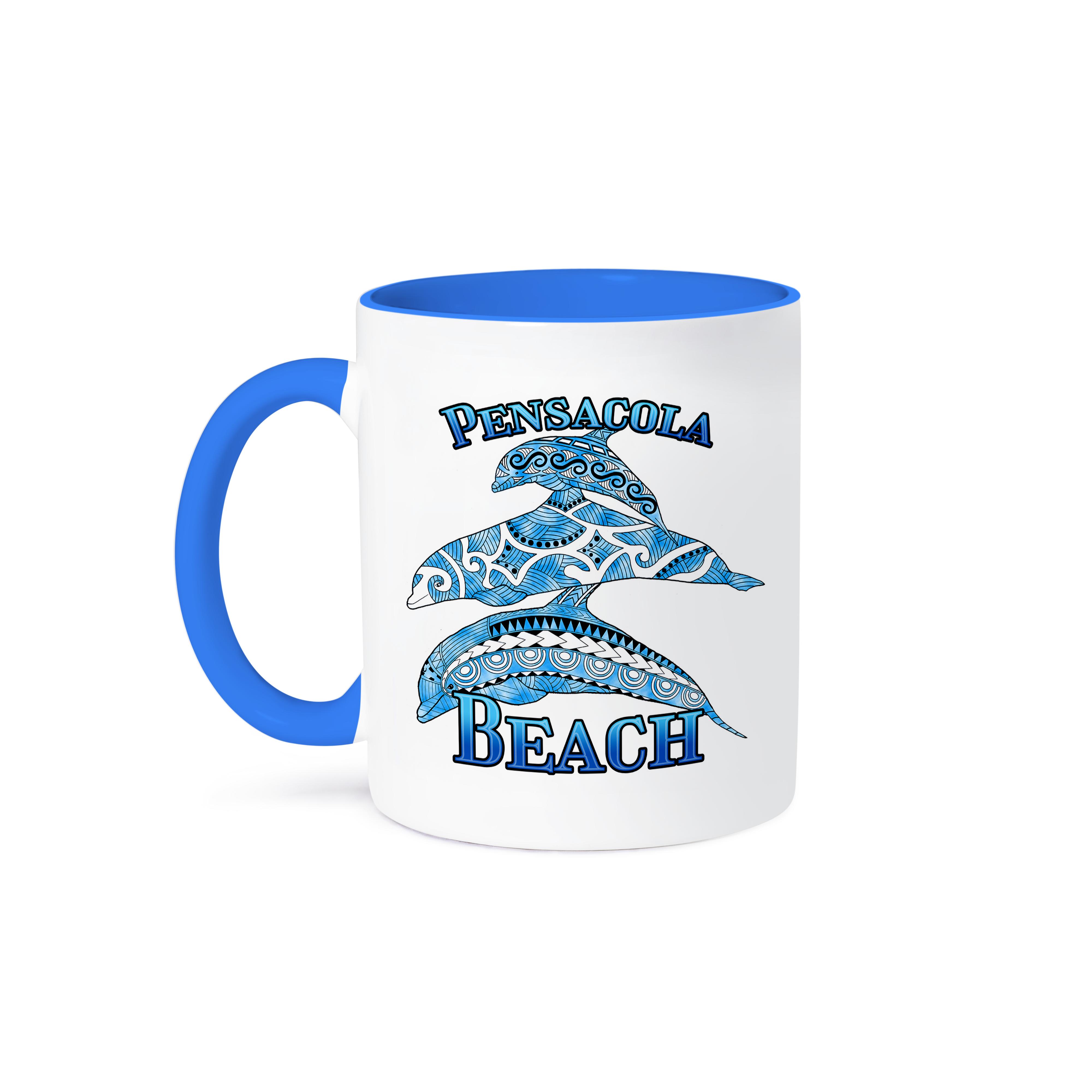 3dRose, Tribal dolphins for your vacation to Pensacola Florida., Mug - Picture 50 of 99