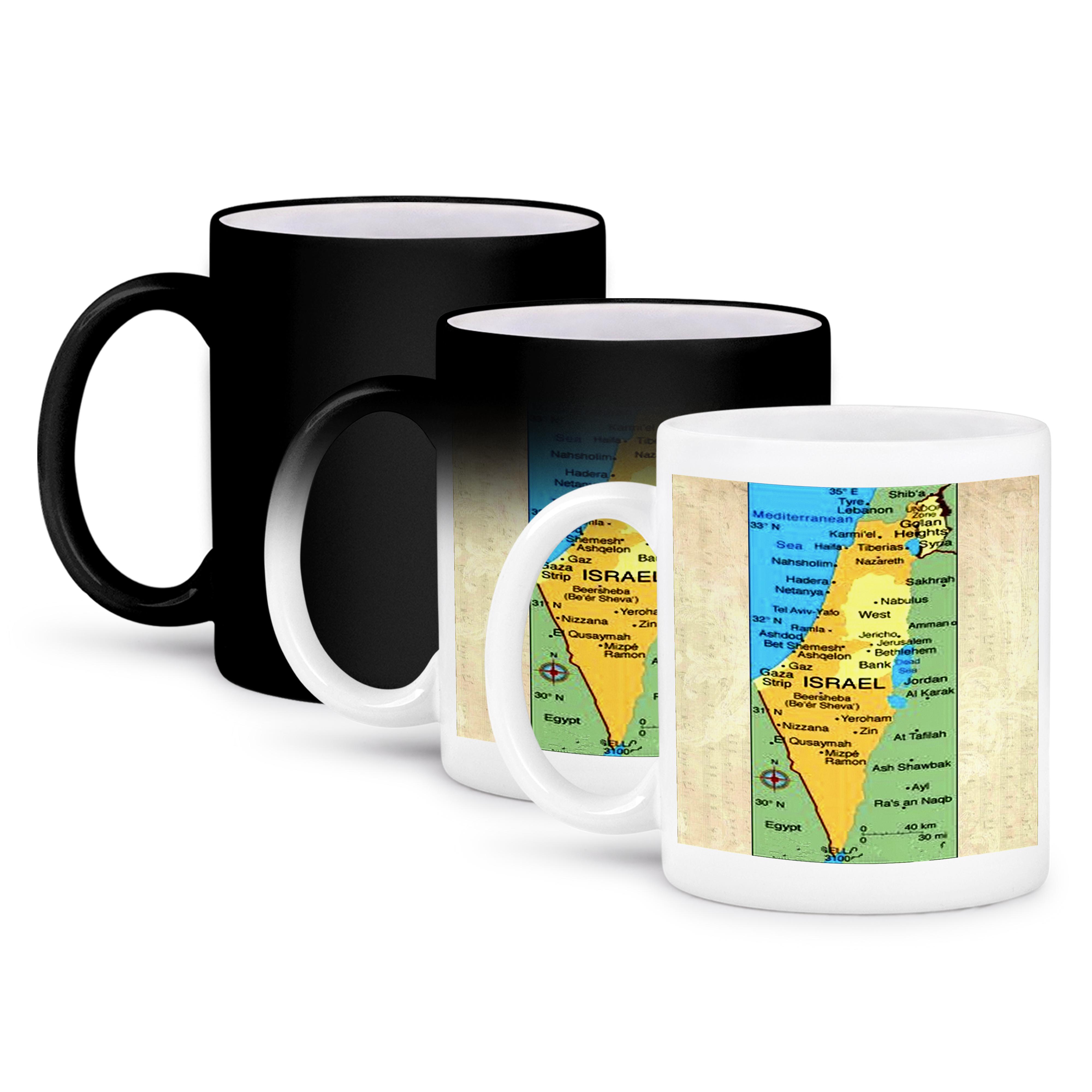 Taza 3dRose, mapa de Israel - Imagen 64 de 99