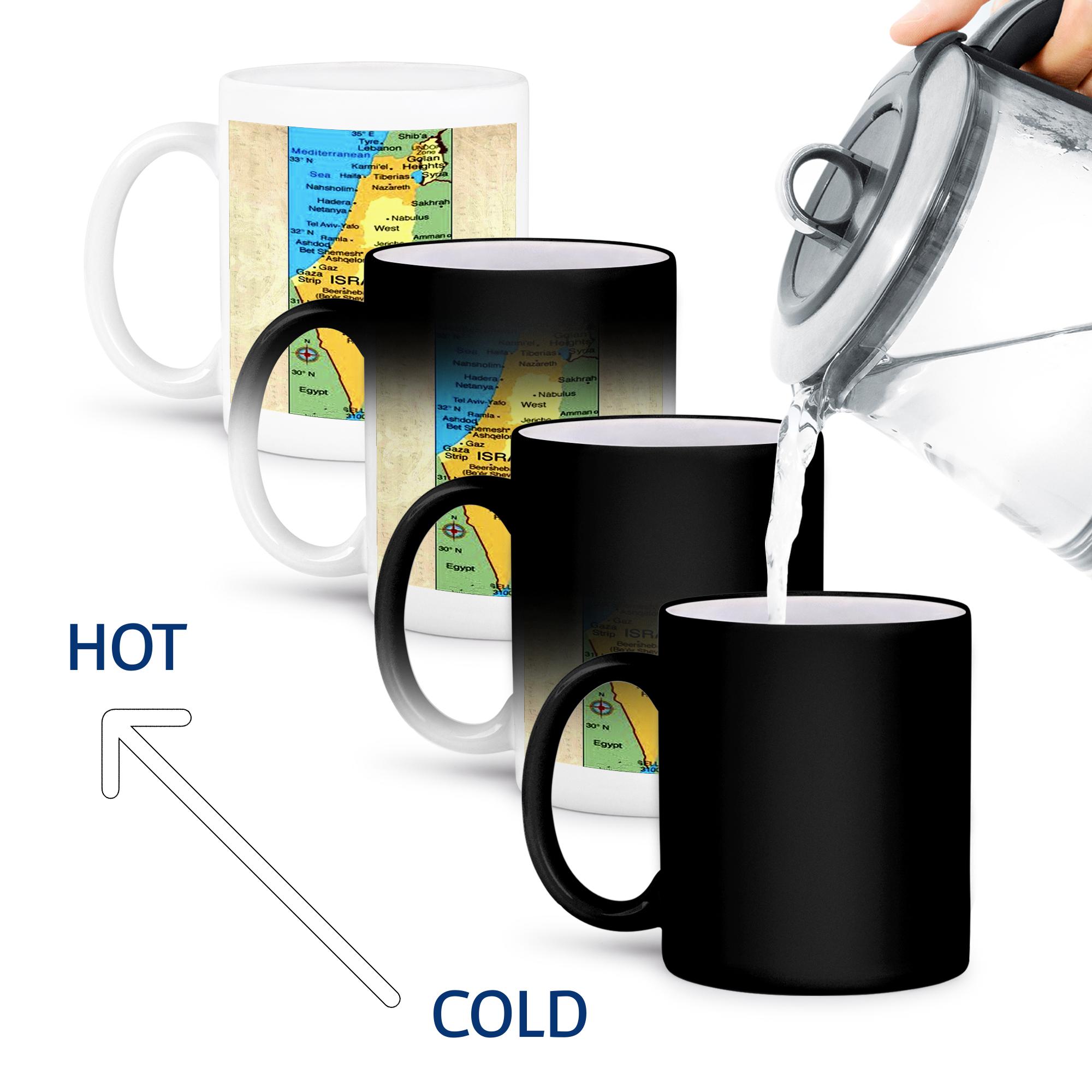Taza 3dRose, mapa de Israel - Imagen 67 de 99