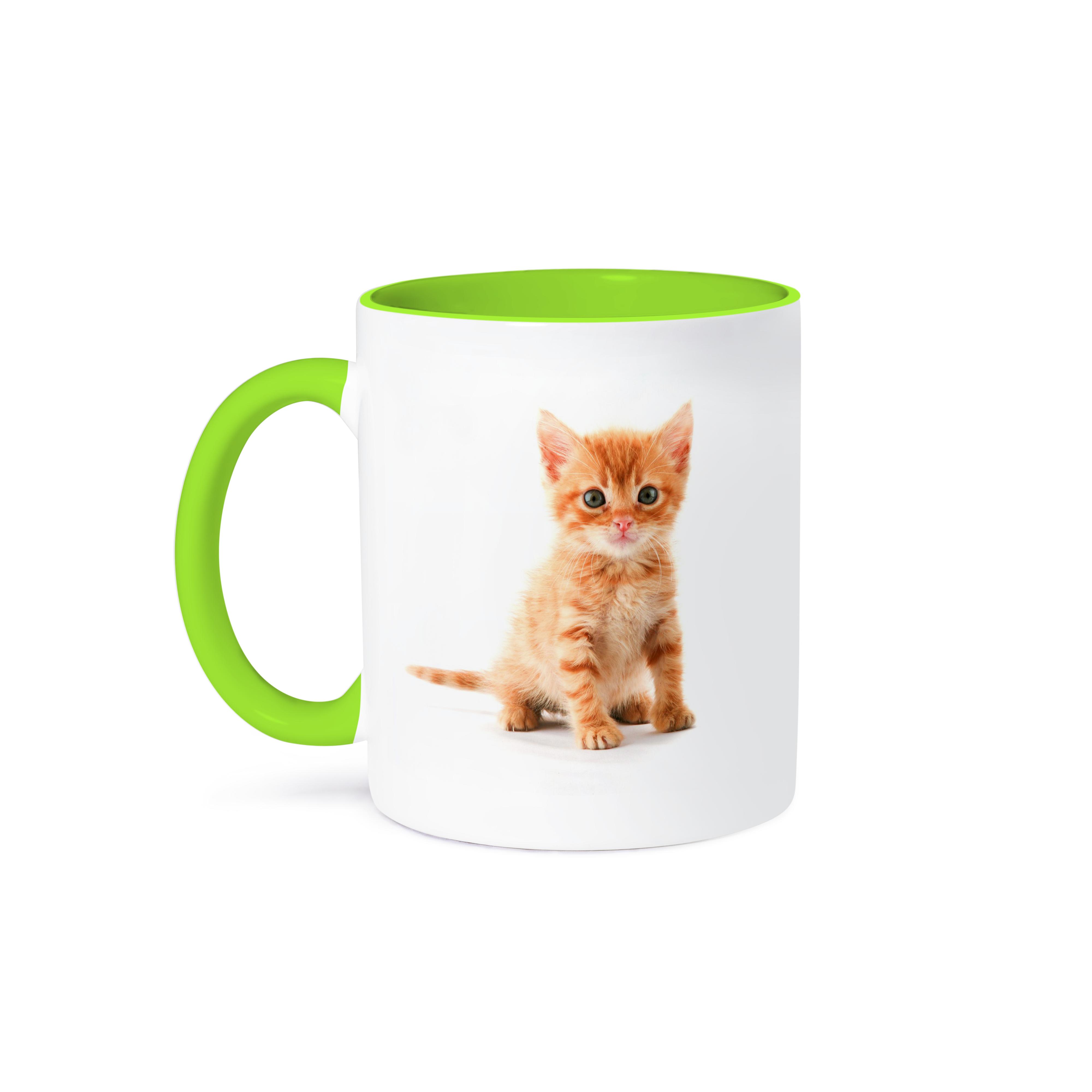 3dRose, süßes orangefarbenes Tabby Kätzchen, Tasse - Bild 36 von 99