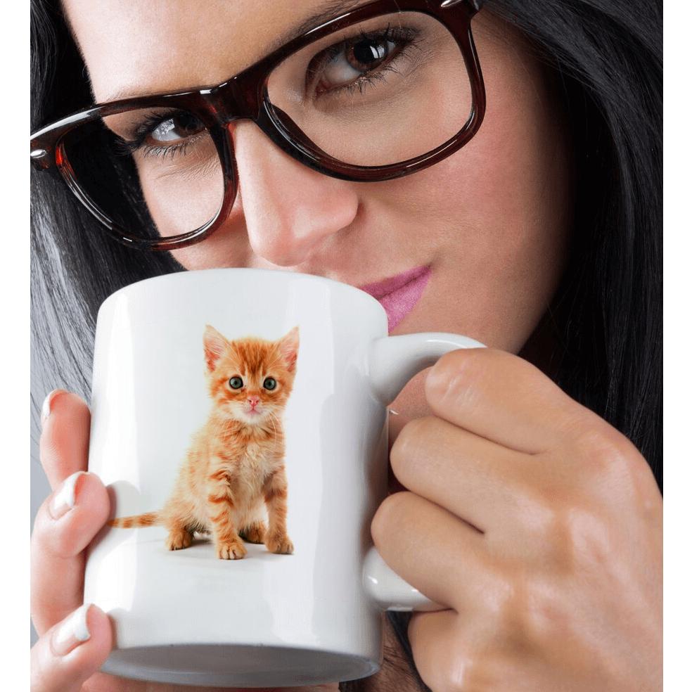 3dRose, süßes orangefarbenes Tabby Kätzchen, Tasse - Bild 16 von 99