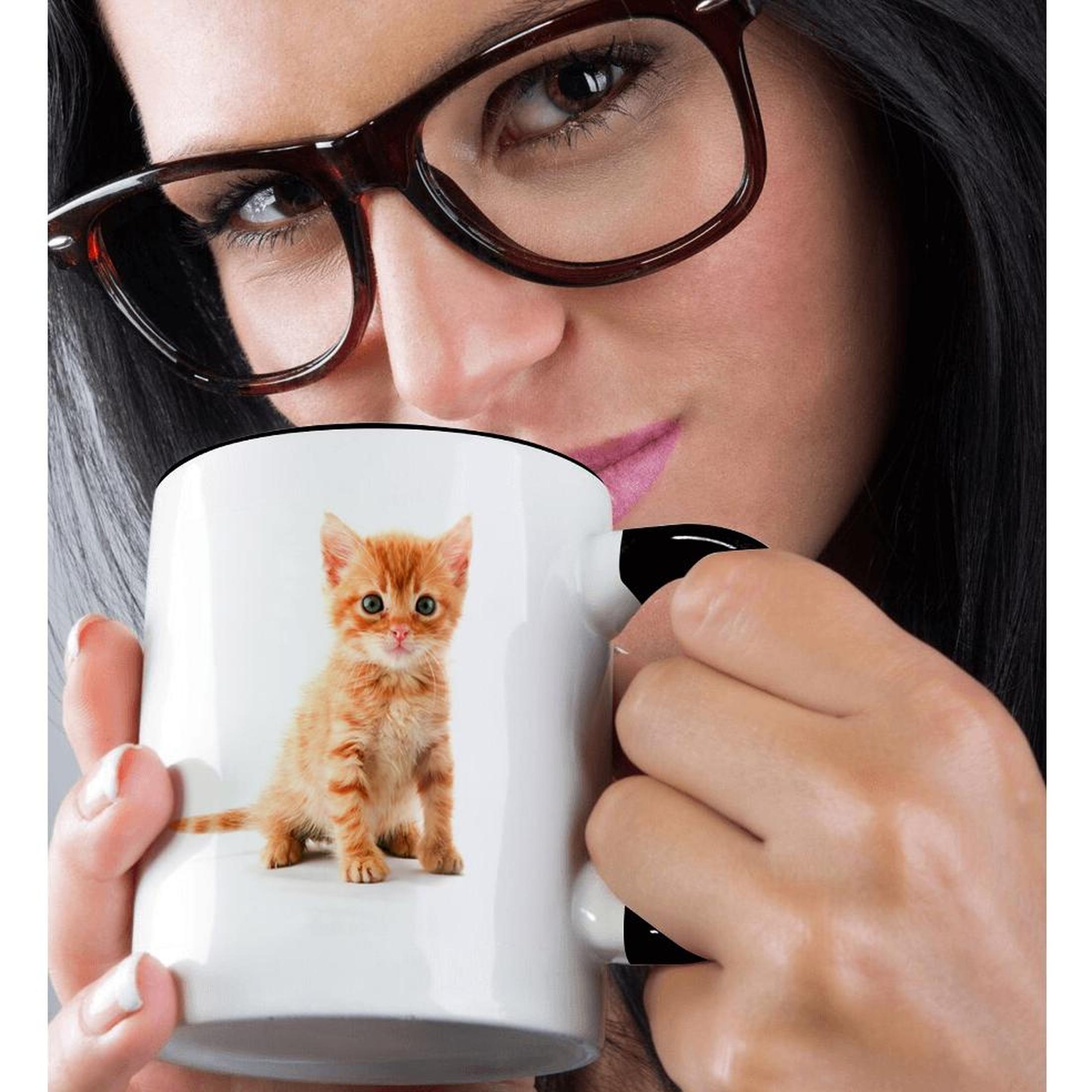 3dRose, süßes orangefarbenes Tabby Kätzchen, Tasse - Bild 23 von 99