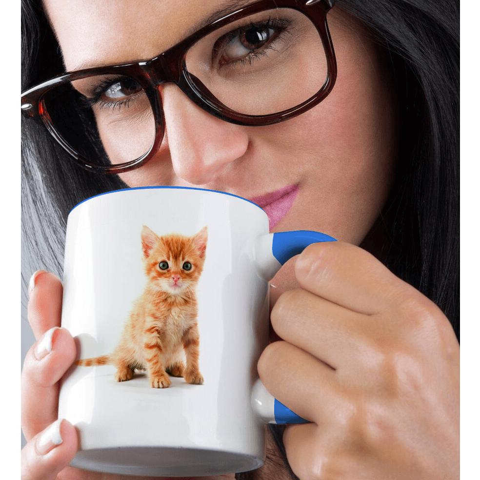 3dRose, süßes orangefarbenes Tabby Kätzchen, Tasse - Bild 44 von 99