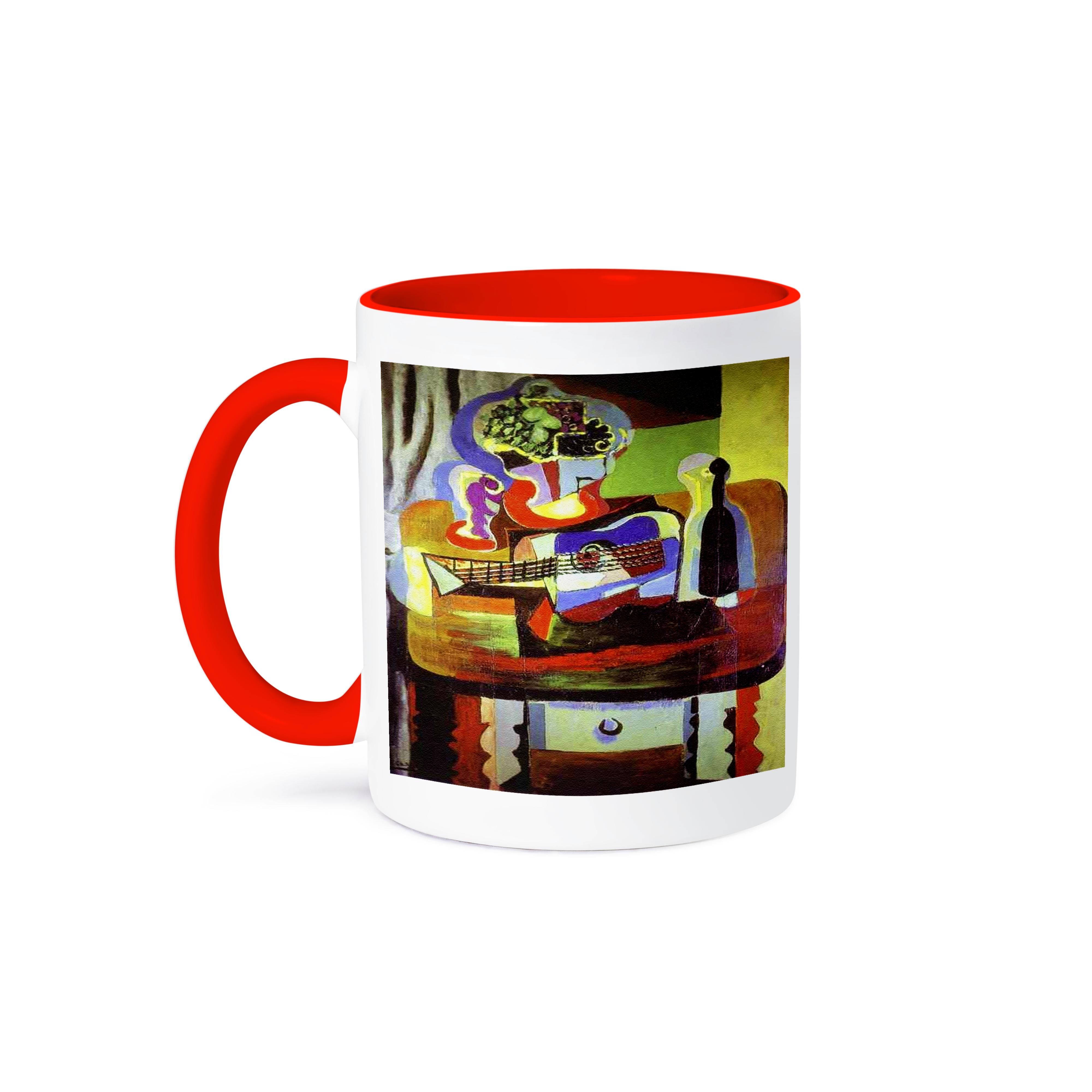3dRose, Picasso Chitarra n Vino 1909 Dipinto, Tazza - Foto 8 di 99