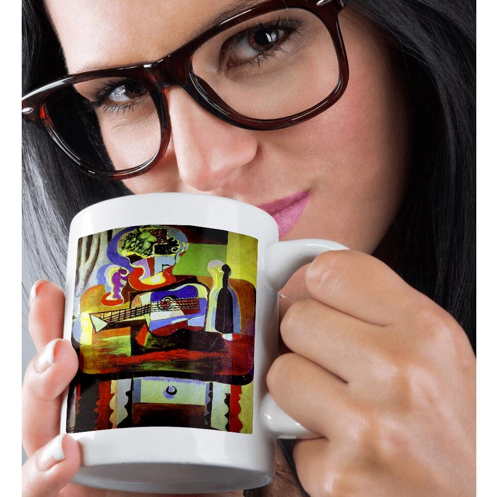 3dRose, Picasso Chitarra n Vino 1909 Dipinto, Tazza - Foto 30 di 99