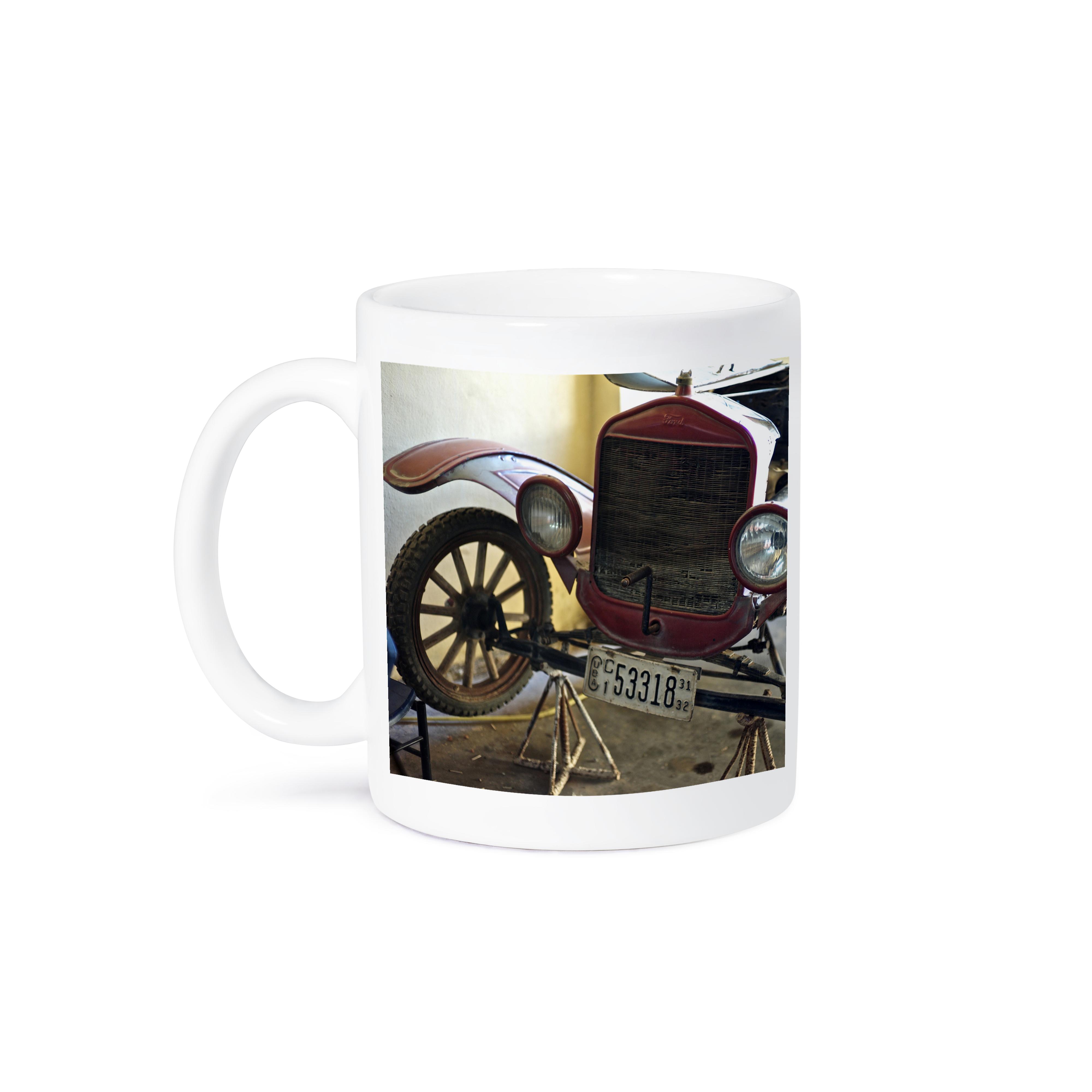 3dRose, Old Ford, a vintage American car from early century, Mug - Picture 29 of 99