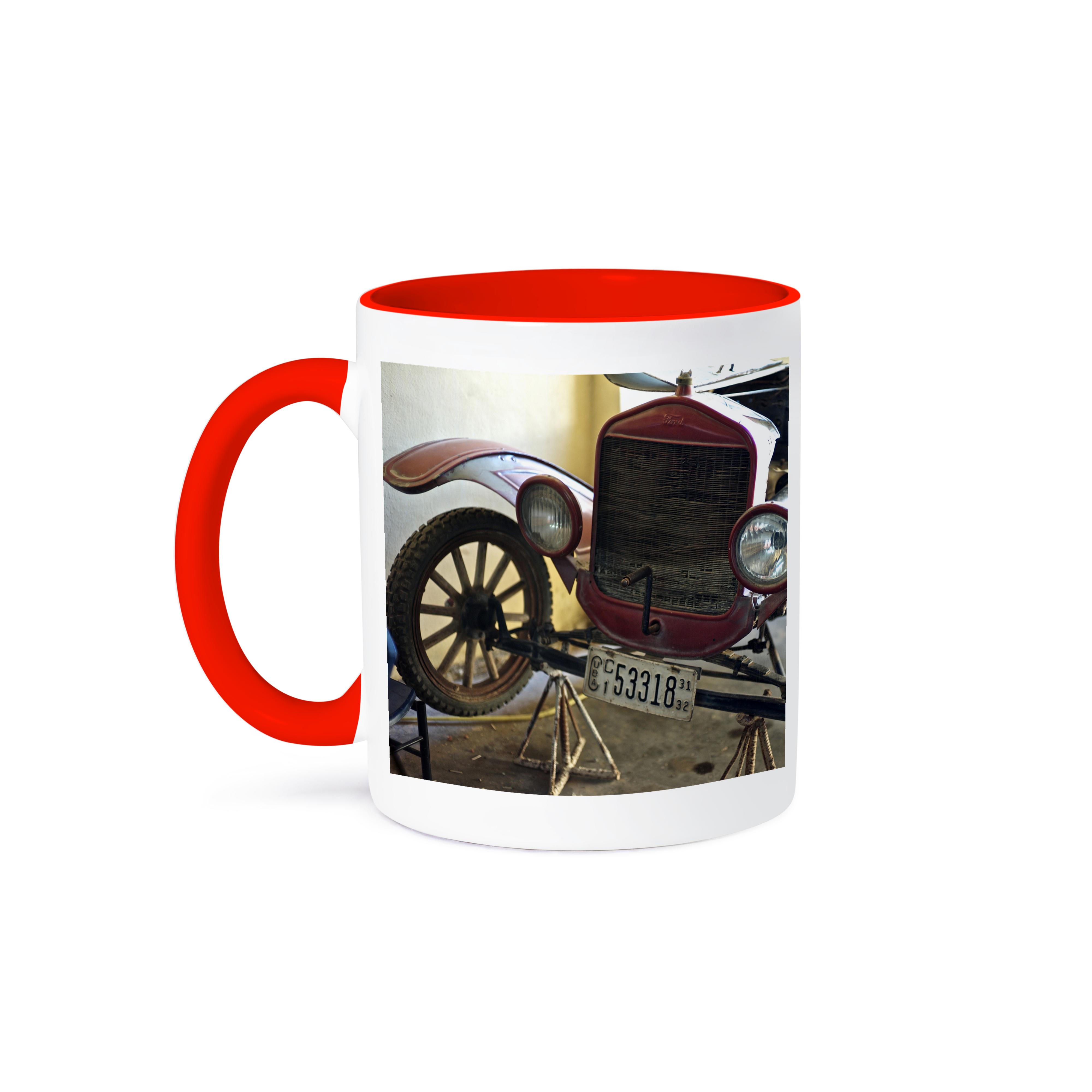 3dRose, Old Ford, a vintage American car from early century, Mug - Picture 8 of 99