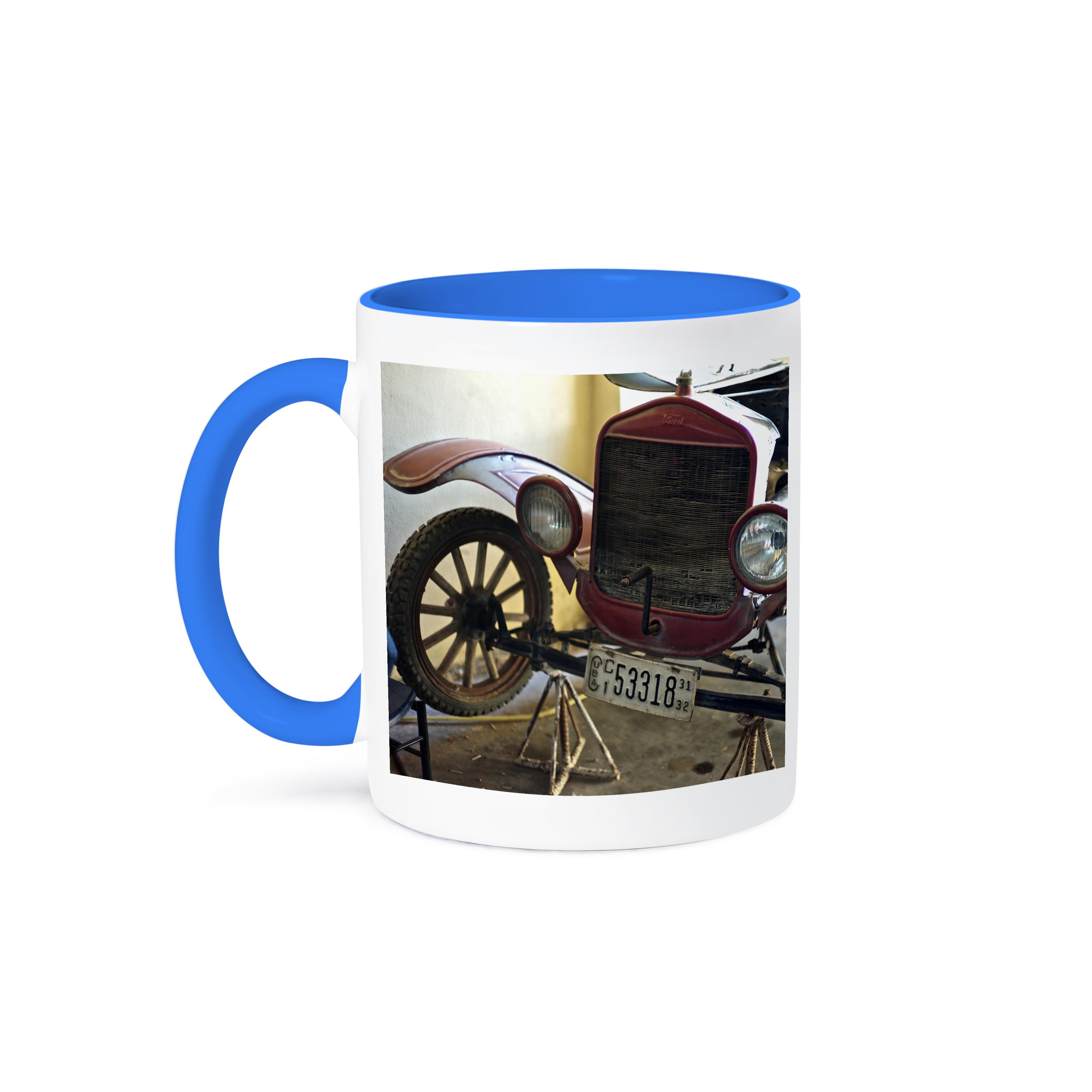 3dRose, Old Ford, a vintage American car from early century, Mug - Picture 50 of 99