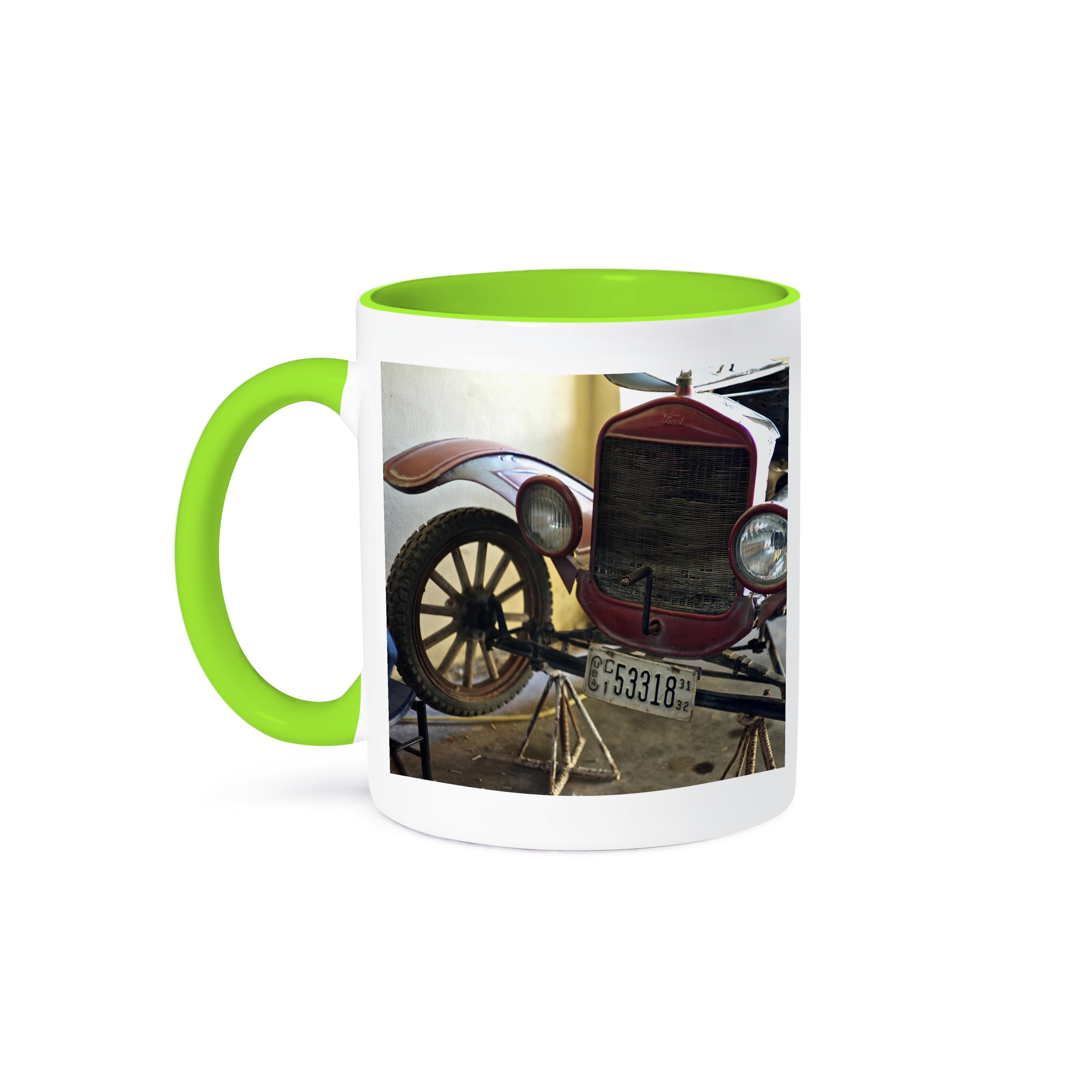 3dRose, Old Ford, a vintage American car from early century, Mug - Picture 79 of 99