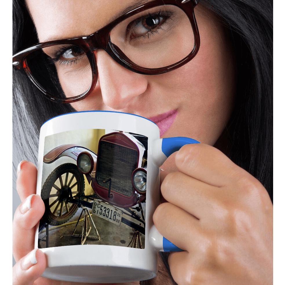 3dRose, Old Ford, a vintage American car from early century, Mug - Picture 51 of 99