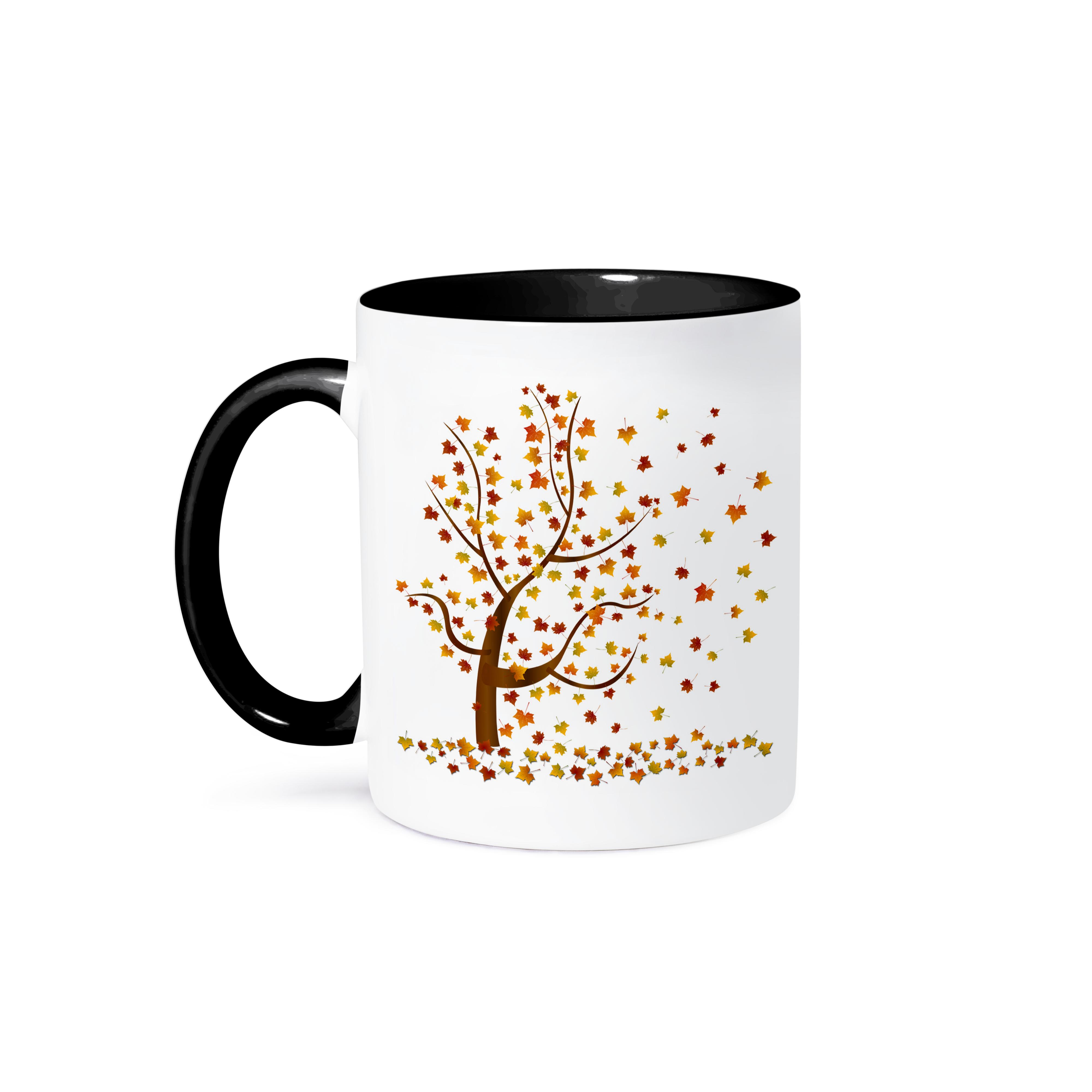 3dRose, Herbstbaum mit Blättern, Becher - Bild 15 von 99