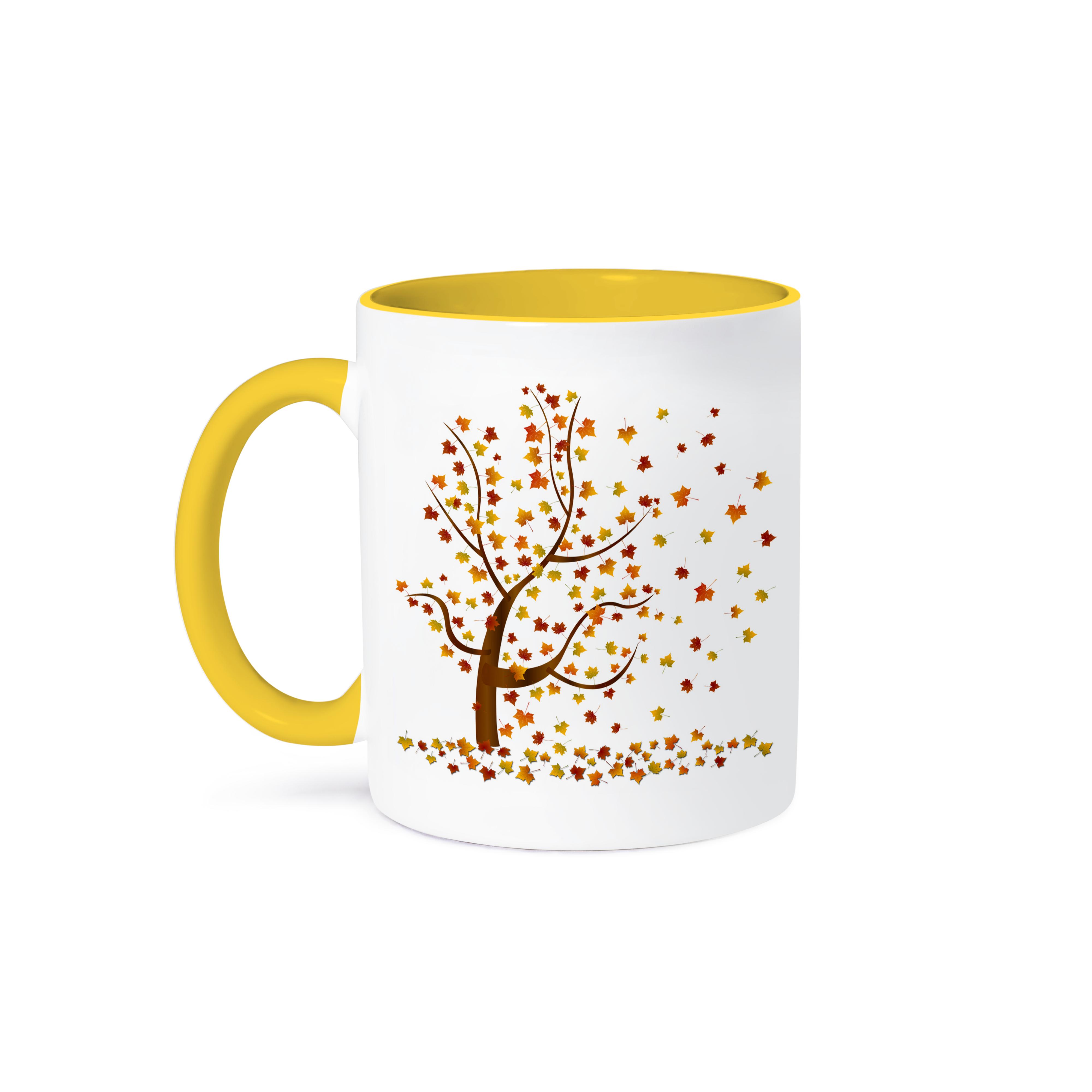 3dRose, Herbstbaum mit Blättern, Becher - Bild 36 von 99
