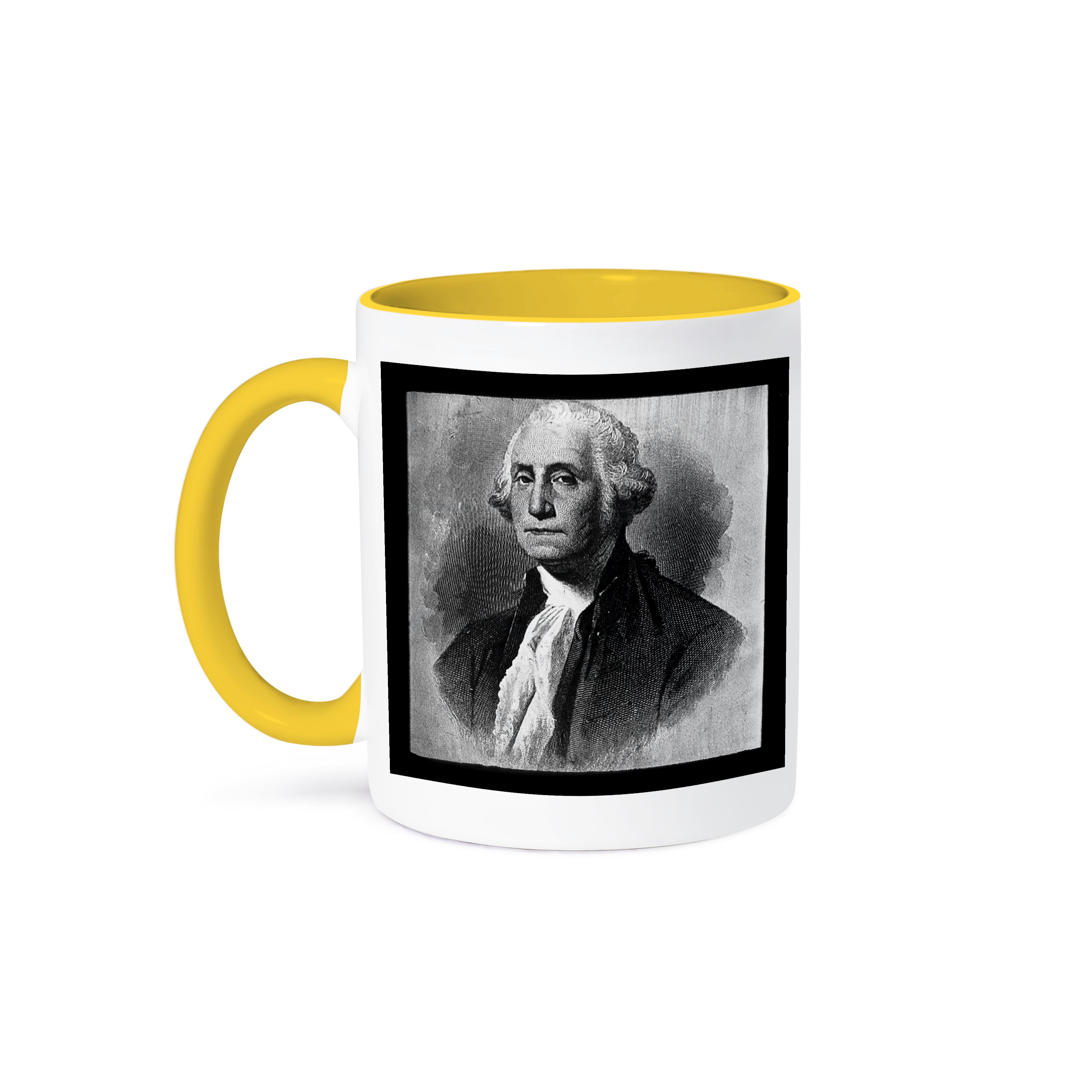 3dRose, George Washington by the Victor Animatograph Co. Black and White, Mug - Picture 8 of 99