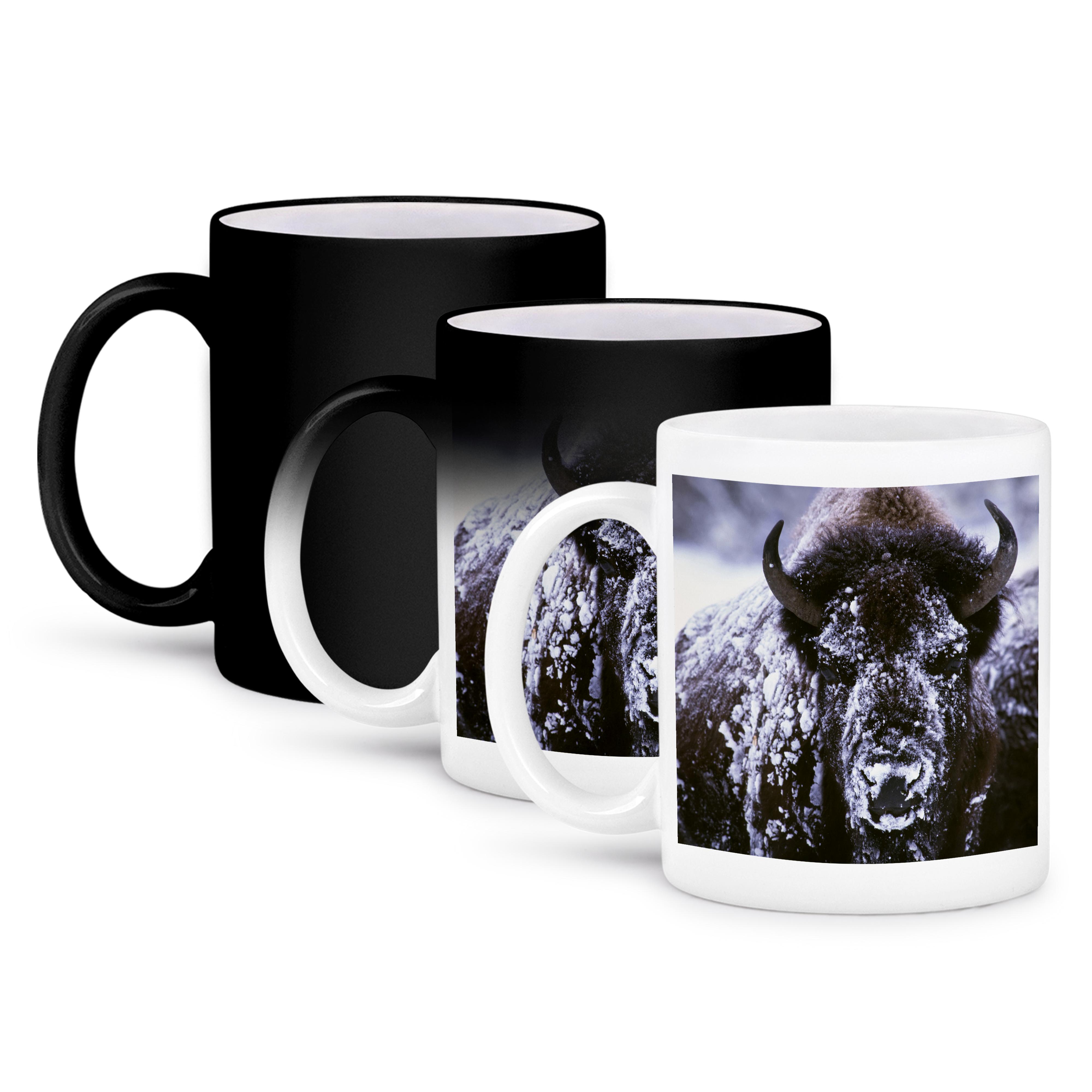 3dRose, Yellowstone NP, Bison in Winter - US51 CSL0007 - Charles Sleicher, Mug - Picture 57 of 99