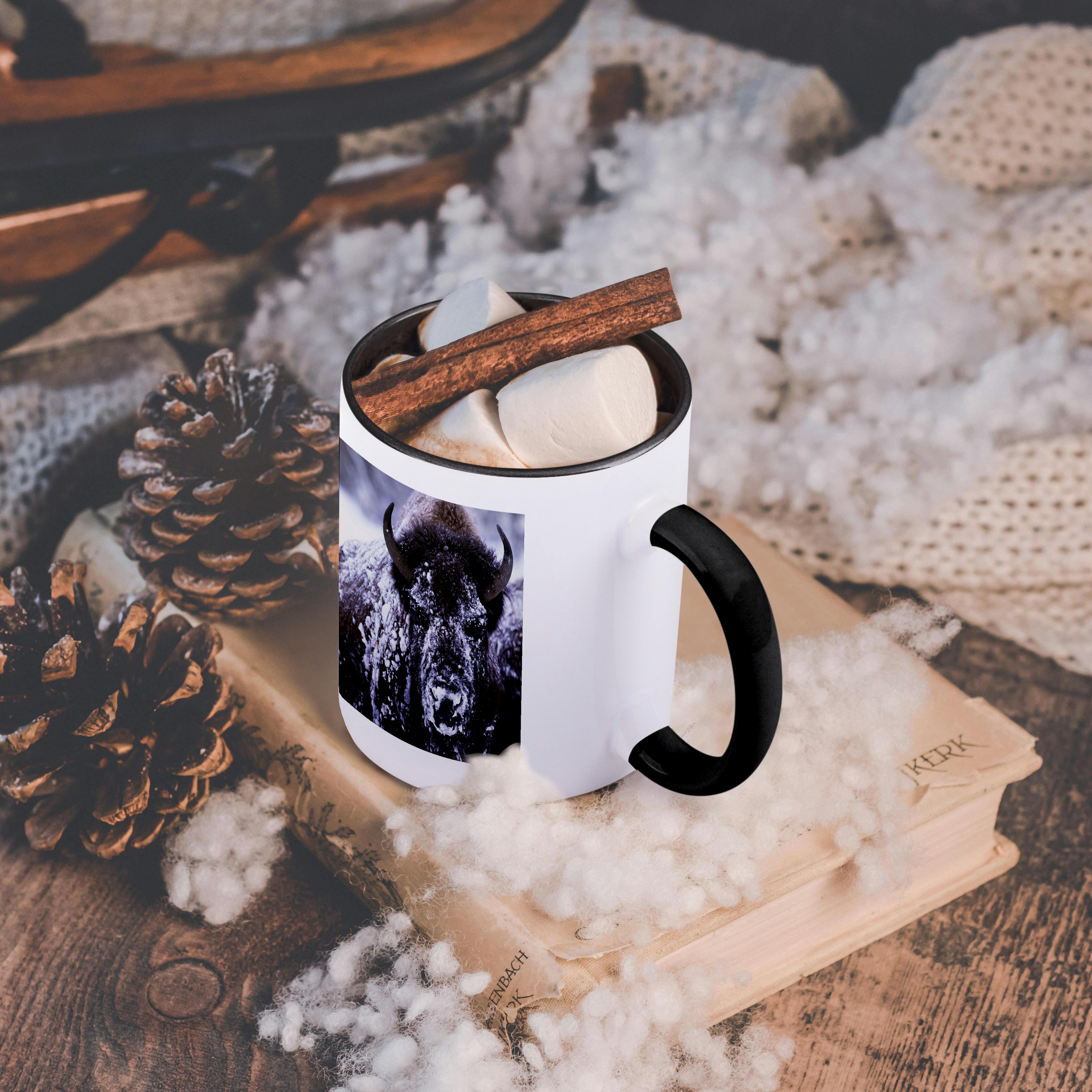 3dRose, Yellowstone NP, Bison in Winter - US51 CSL0007 - Charles Sleicher, Mug - Picture 19 of 99