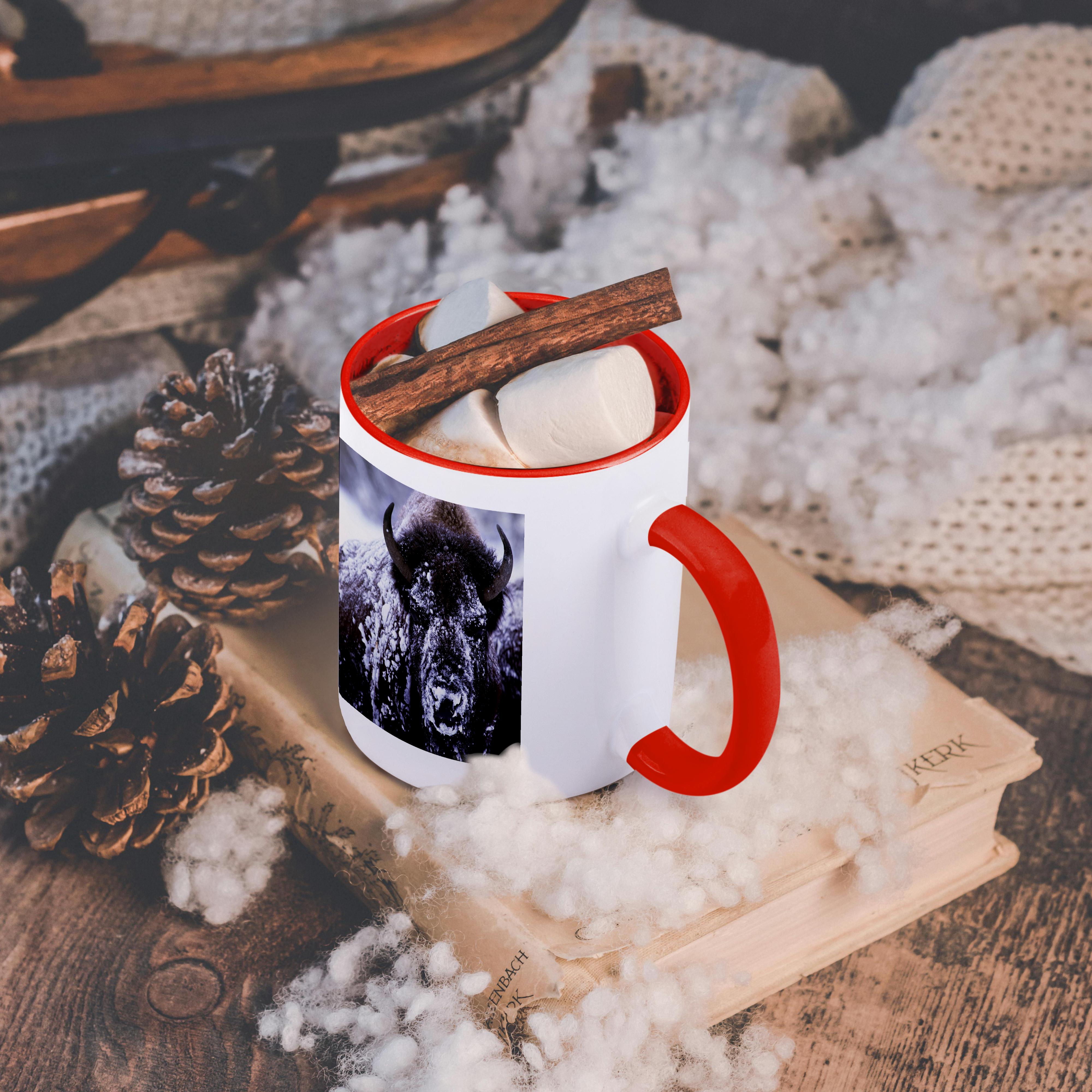 3dRose, Yellowstone NP, Bison in Winter - US51 CSL0007 - Charles Sleicher, Mug - Picture 12 of 99