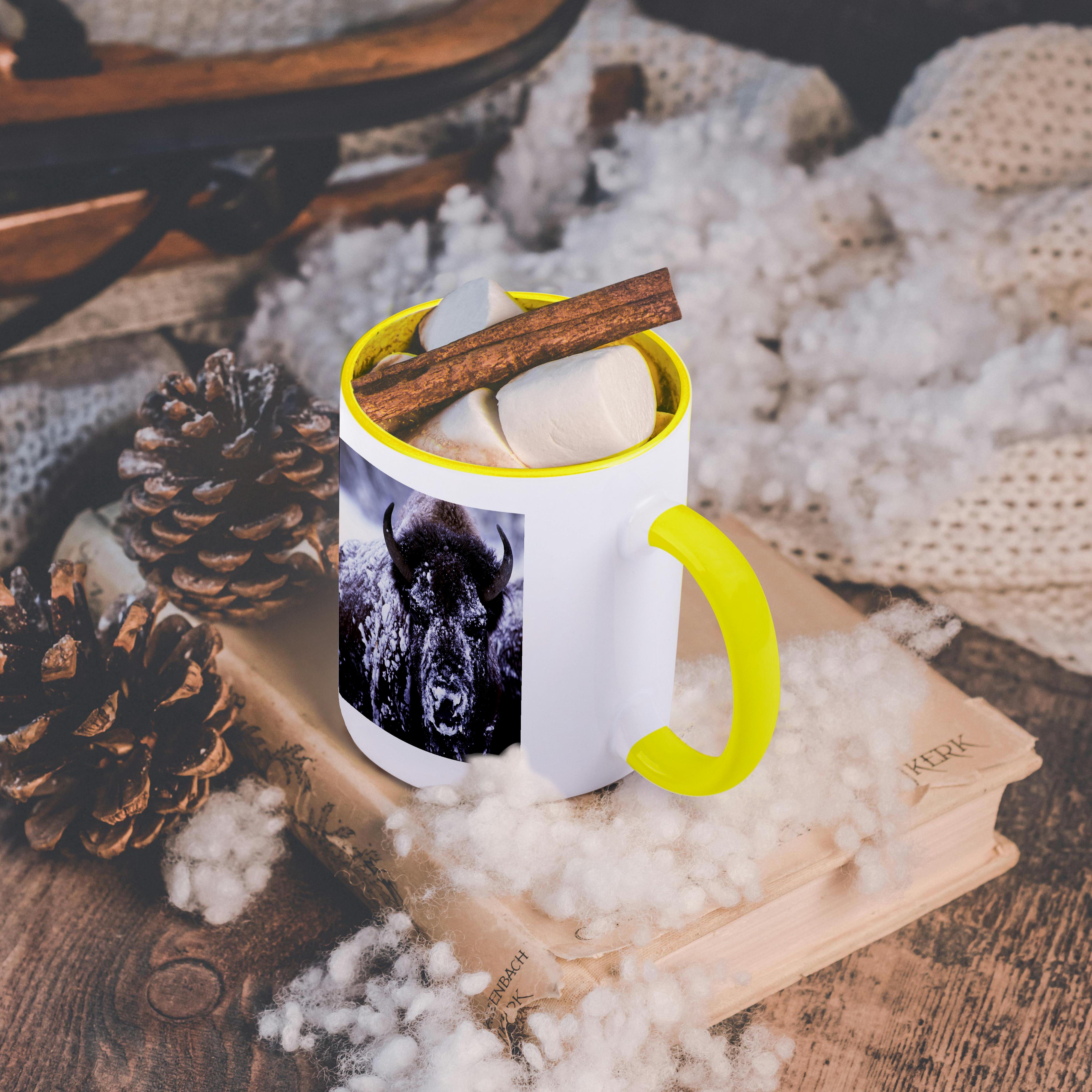 3dRose, Yellowstone NP, Bison in Winter - US51 CSL0007 - Charles Sleicher, Mug - Picture 40 of 99