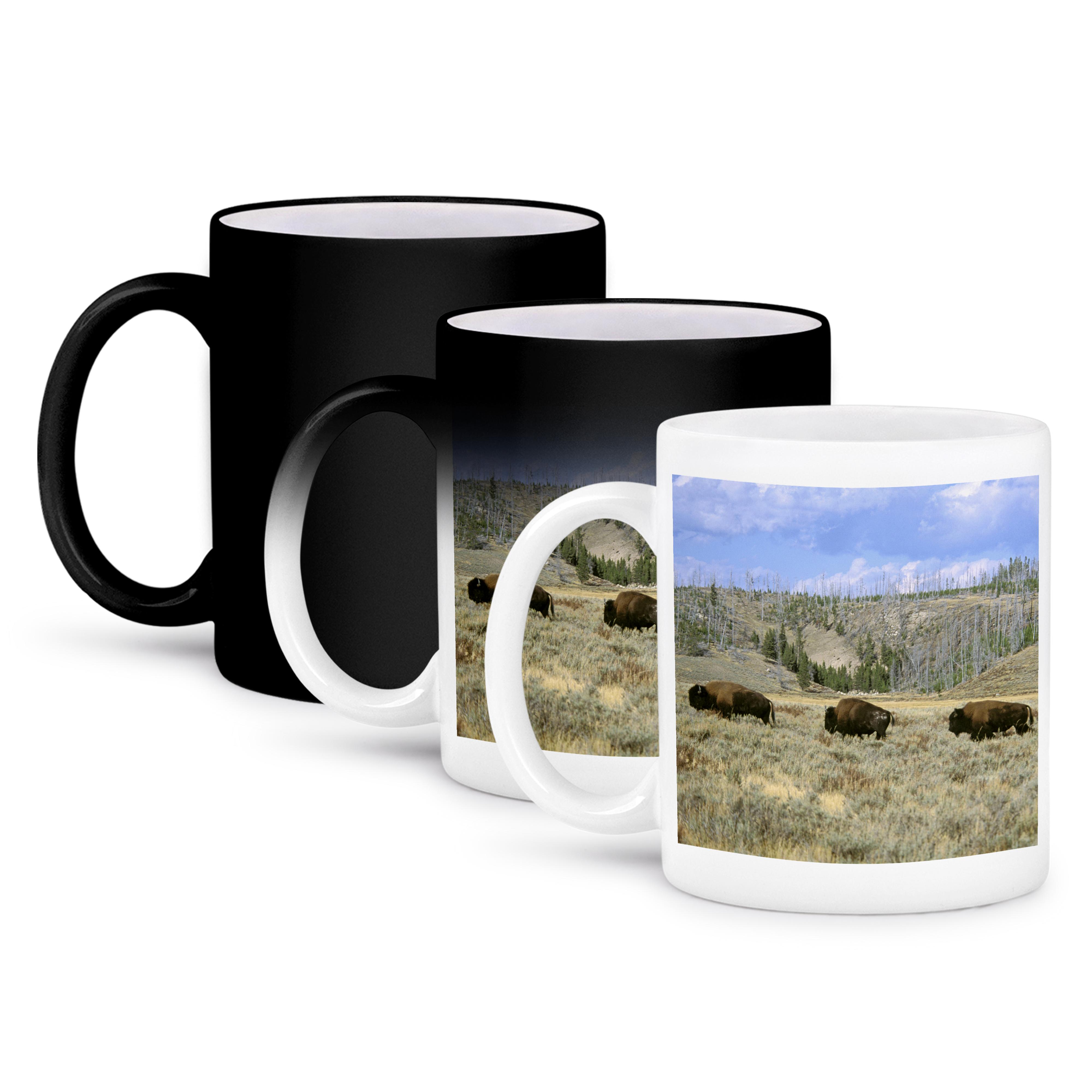 3dRose, USA, Wyoming, Yellowstone NP, Bison - US51 TVE0011 - Tom Vezo, Mug - Picture 57 of 99