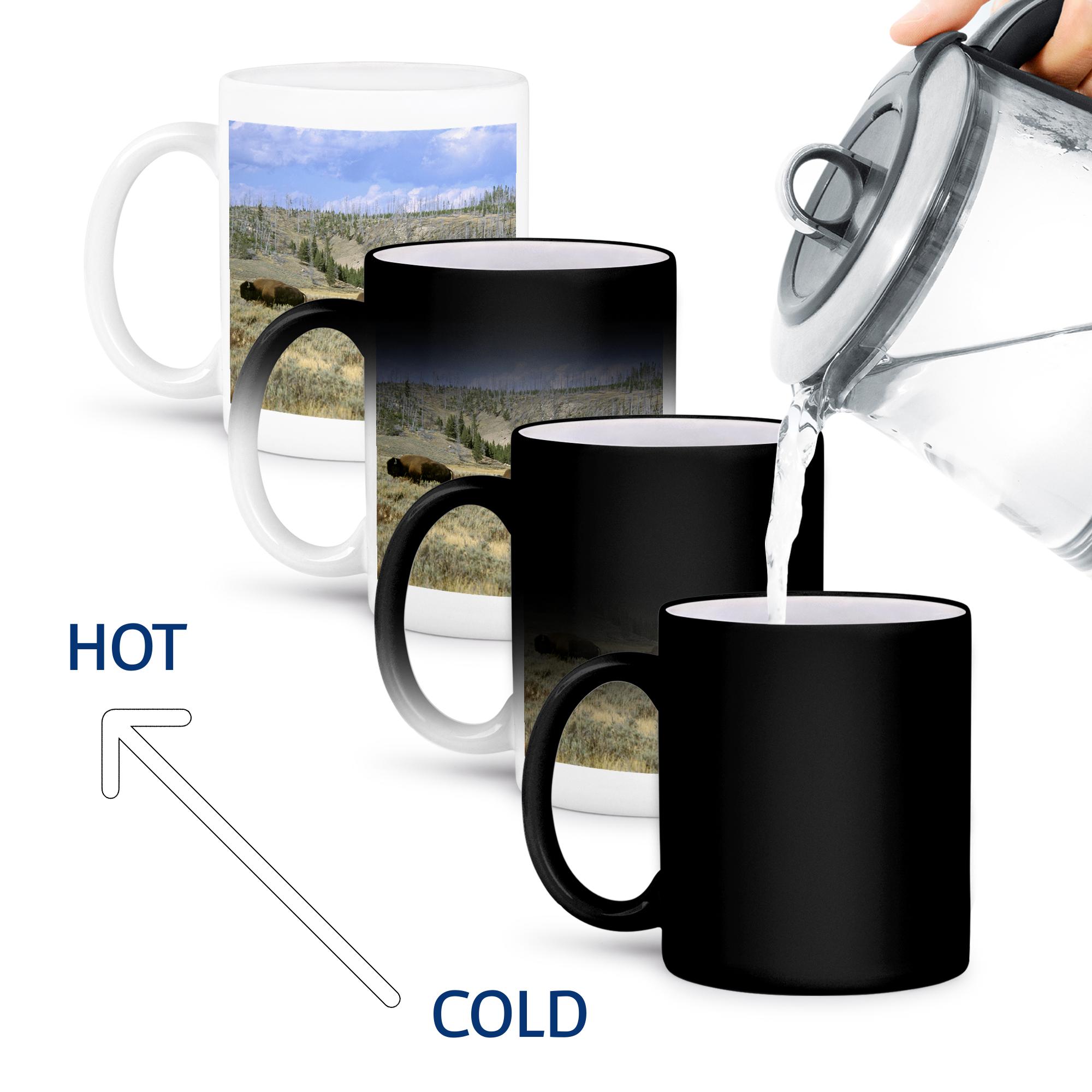 3dRose, USA, Wyoming, Yellowstone NP, Bison - US51 TVE0011 - Tom Vezo, Mug - Picture 60 of 99