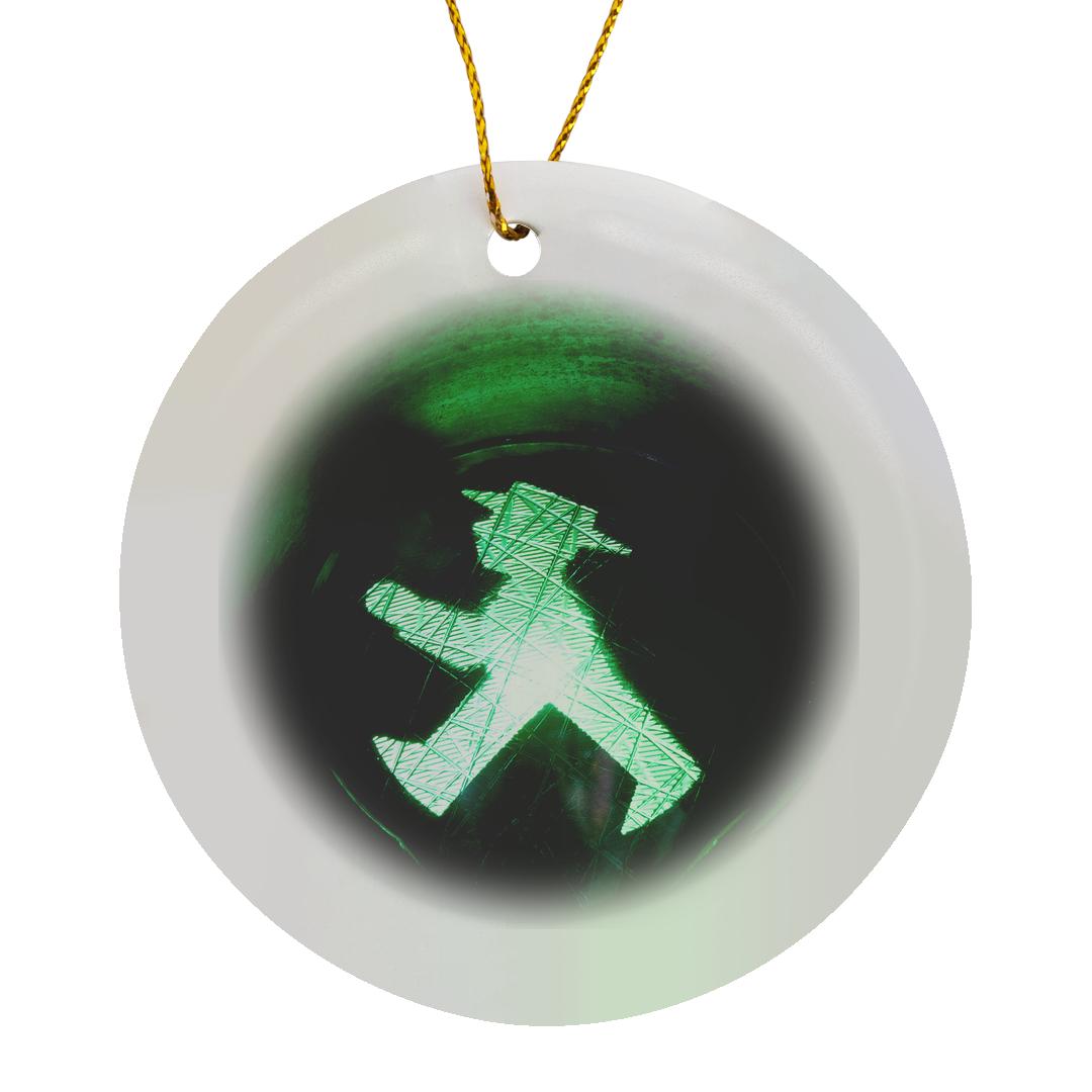 3dRose, Germany, Berlin. Alexanderplatz. DDR Museum. Ampelmann., Ornament