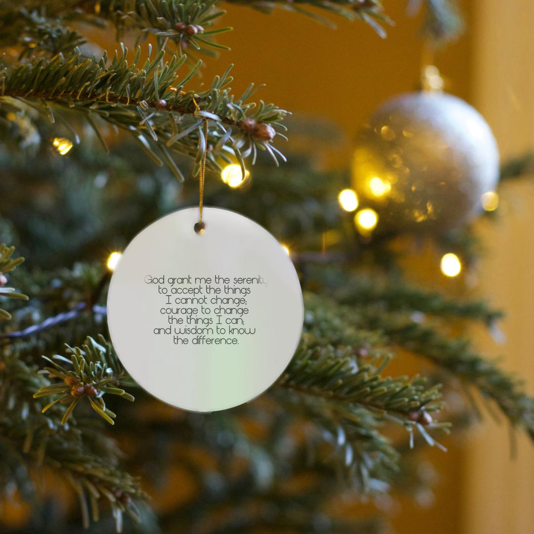 3dRose, Serenity Prayer, Ornament