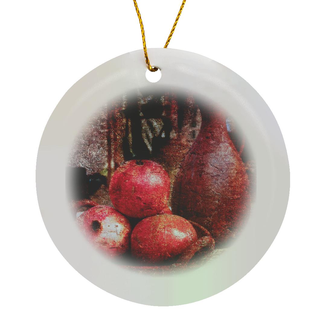 3dRose, Still-life of an ancient pitcher and tree pomegranates on a plate, Ornament and other Purchase Wholesale pomegranate ornament. Free Returns & Net 60 Terms on Faire trending on Faire.