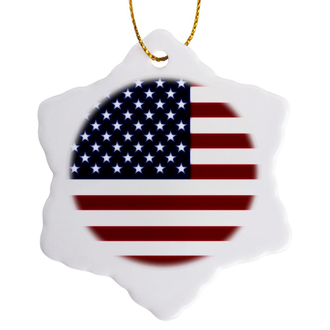 3dRose, Unites States American Flag, Ornament - Picture 15 of 21