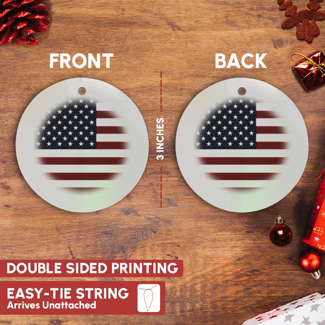 3dRose, Unites States American Flag, Ornament - Picture 10 of 21