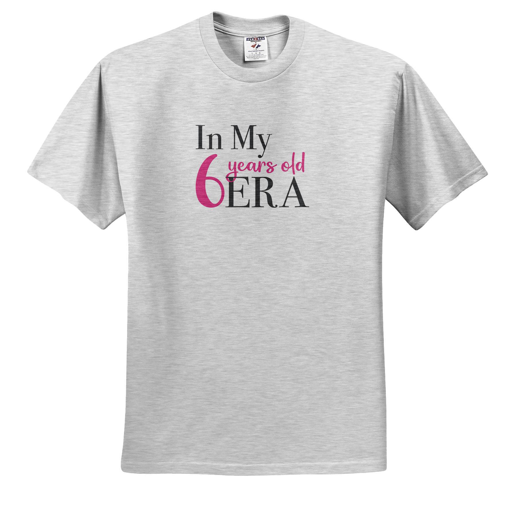 3dRose, My Birthday Era 6 years old, T-Shirt - Foto 11 di 148