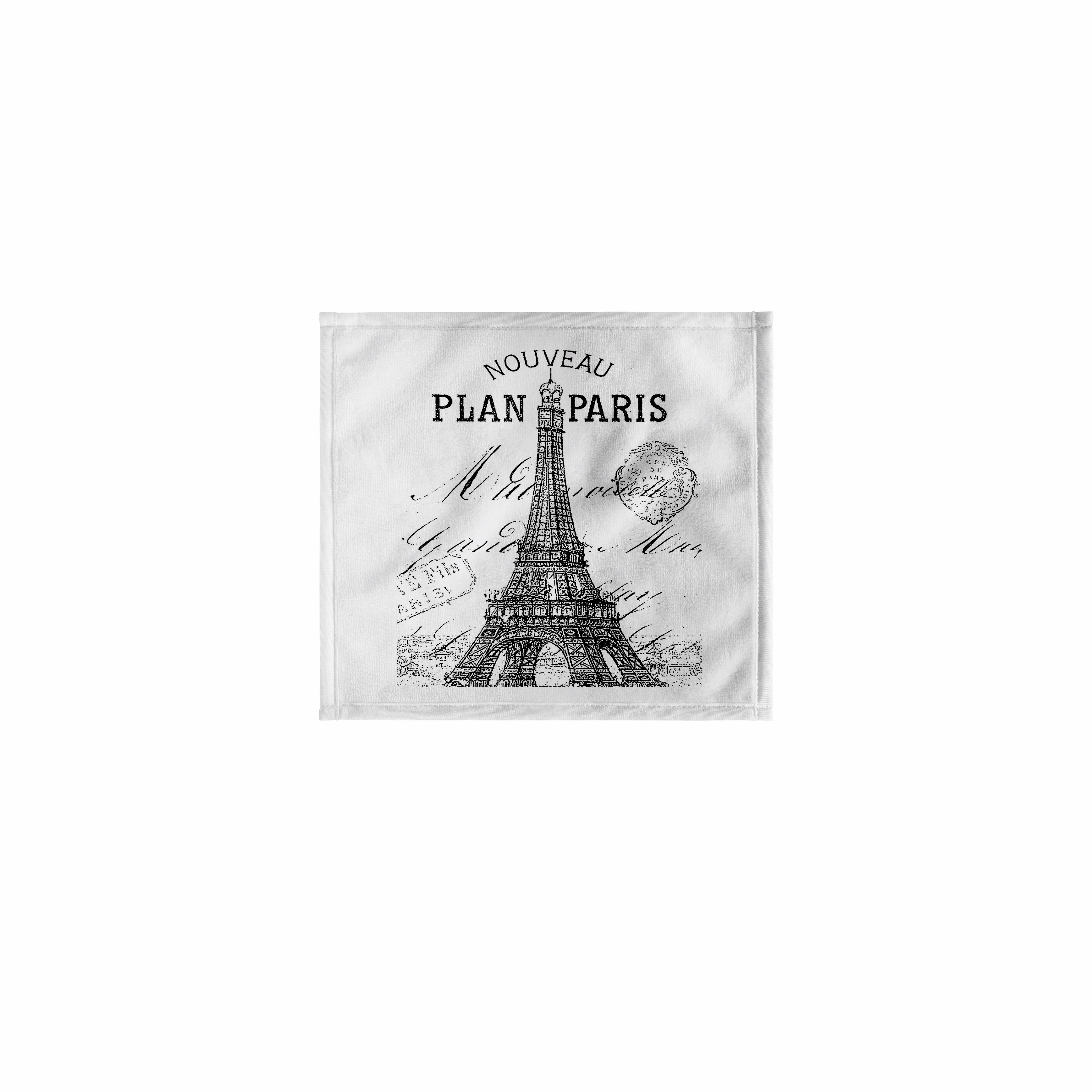 3dRose, Nouveau Paris Torre Eiffel vintage, toalla - Imagen 8 de 28