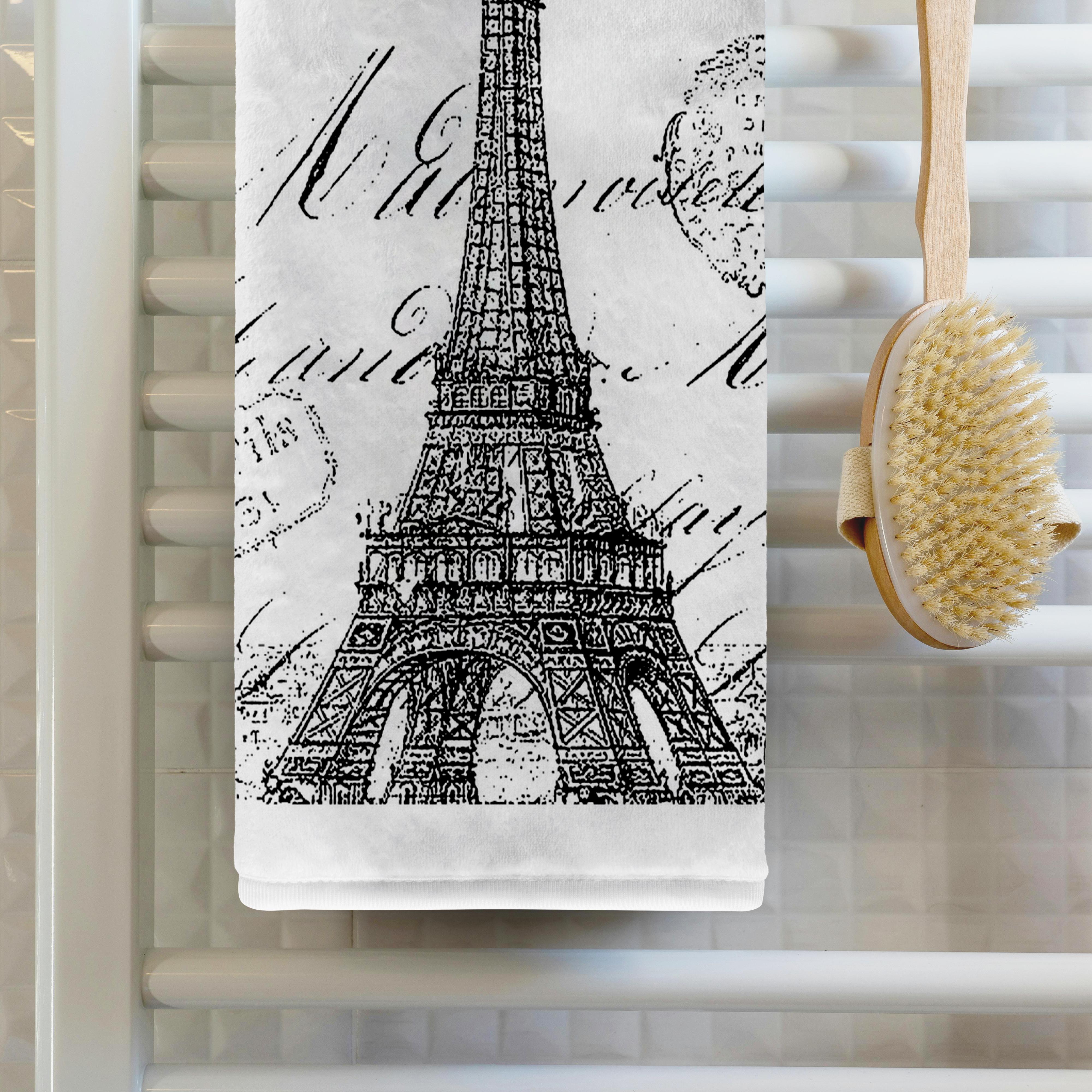 3dRose, Nouveau Paris Torre Eiffel vintage, toalla - Imagen 2 de 28